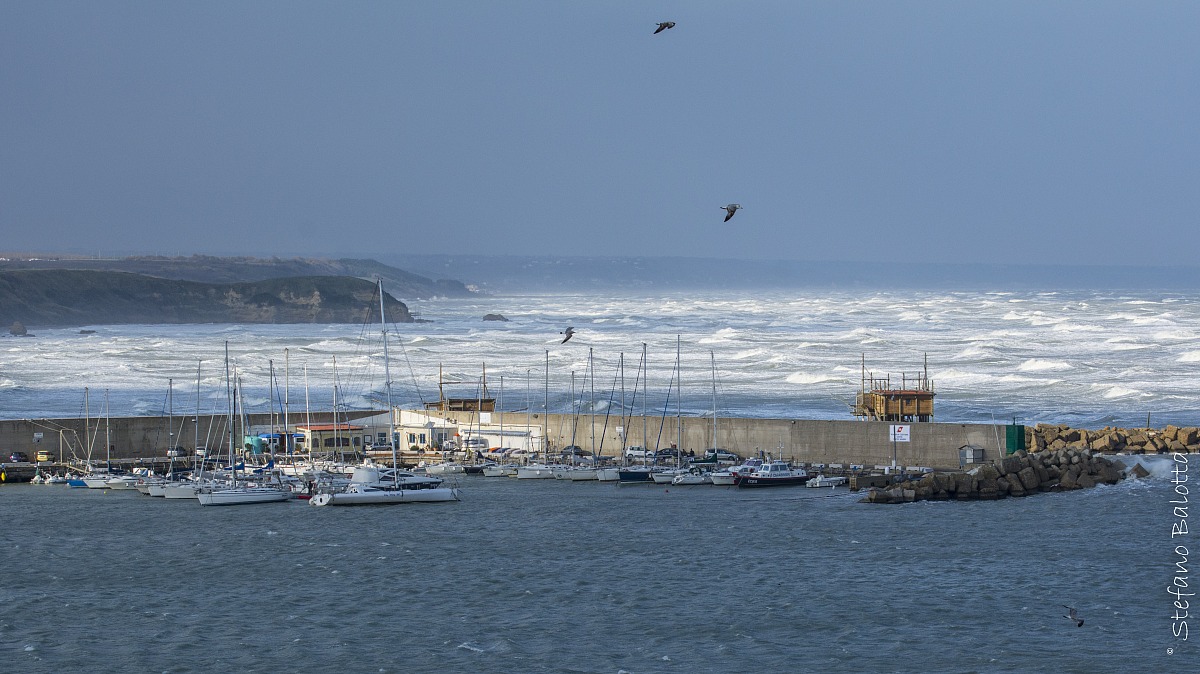 Una giornata d'inverno a Punta Penna