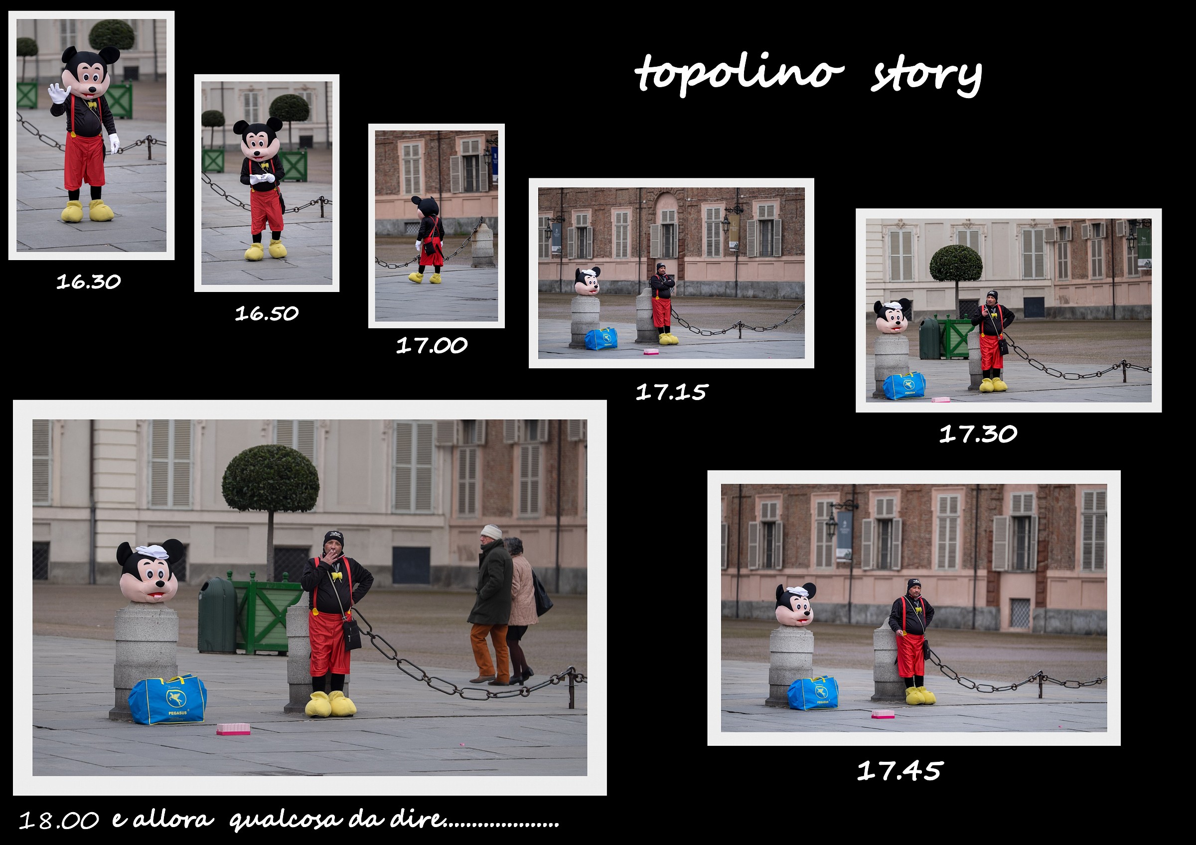 un ora e trenta minuti della vita di Topolino..........