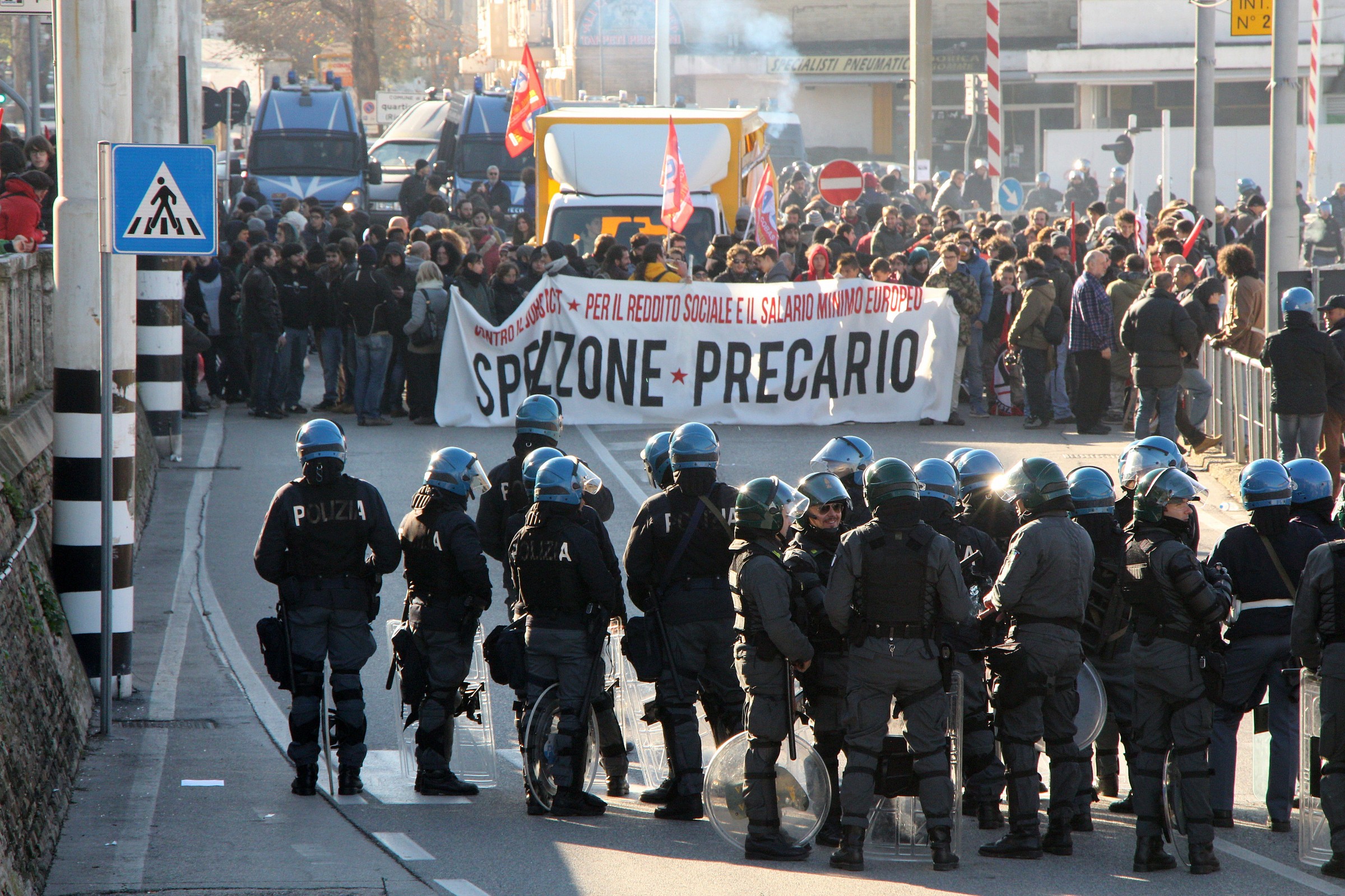 Who is manifesting ???