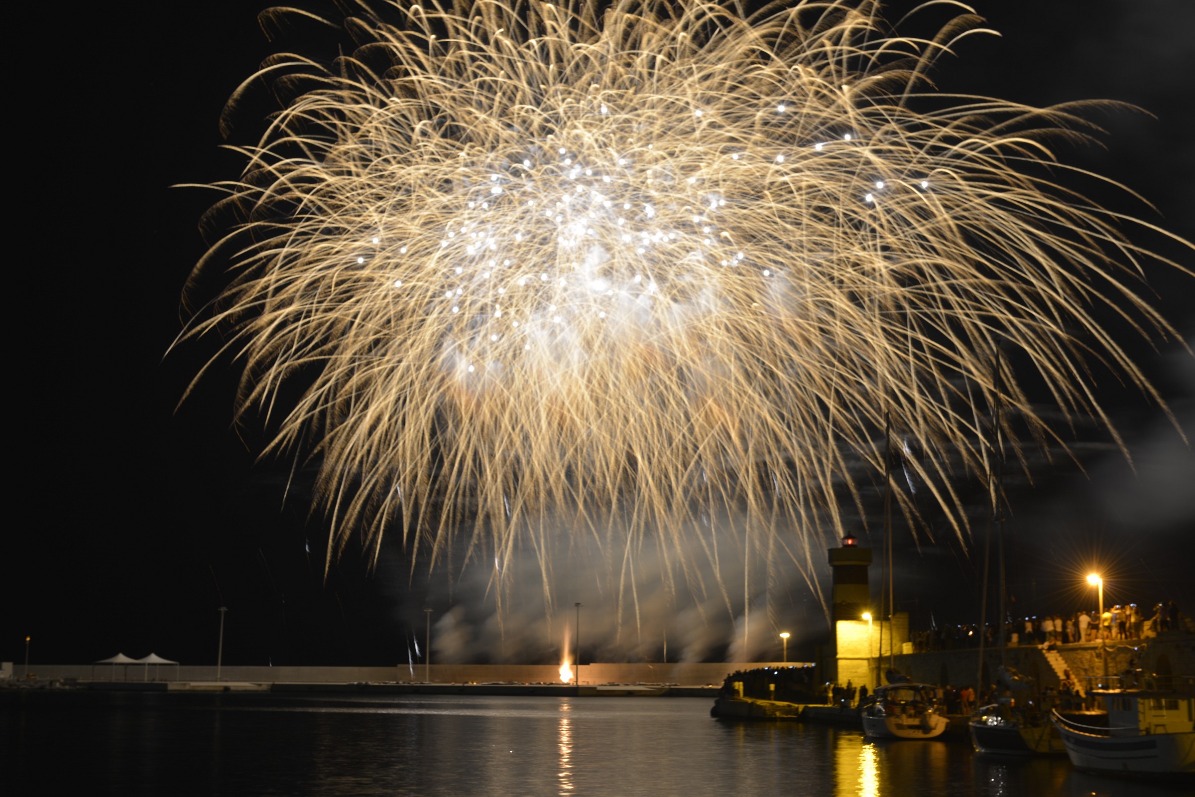 Fuochi d' artificio 15.08.2014