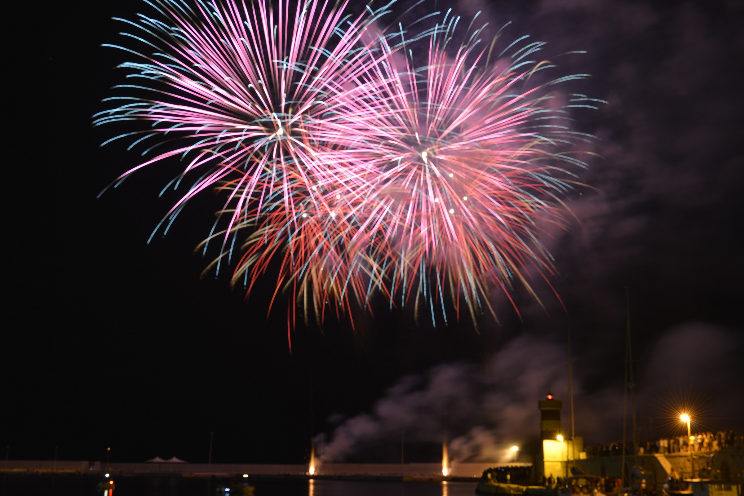 Fuochi d' artificio 15.08.2014