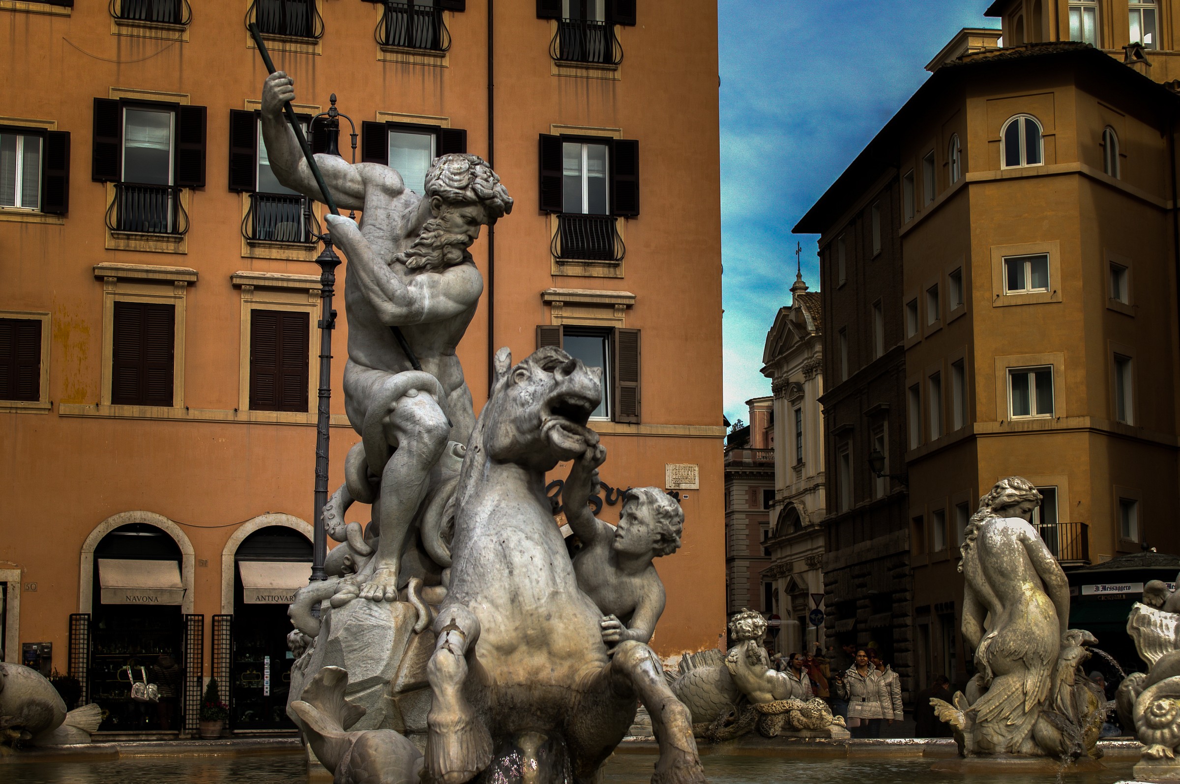 Fountain in Piazza Navona