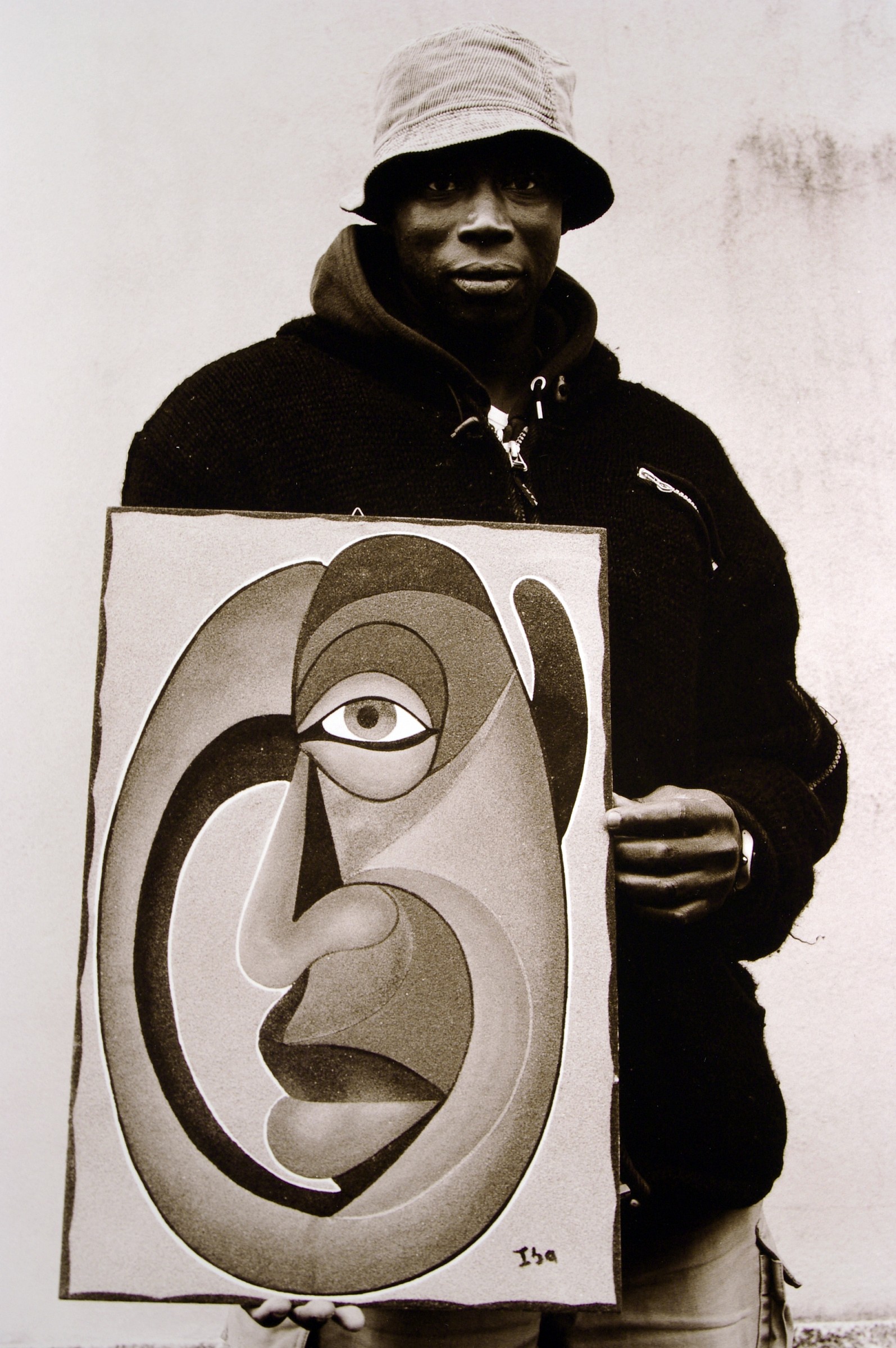 iba and sand paintings.