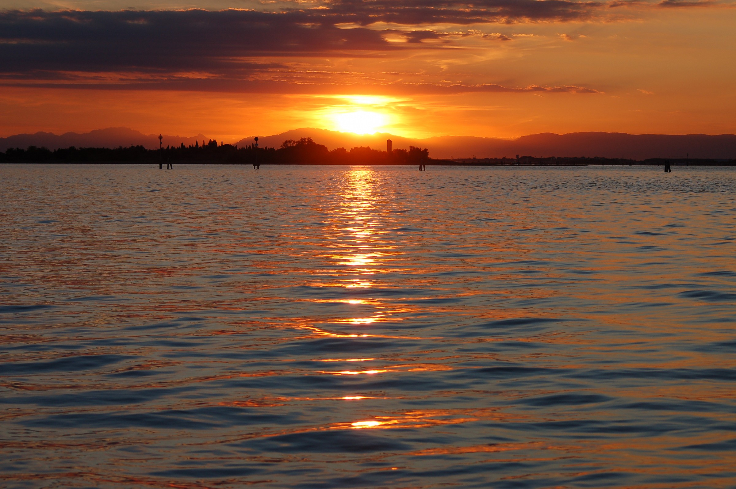 Canale S. Felice al tramonto
