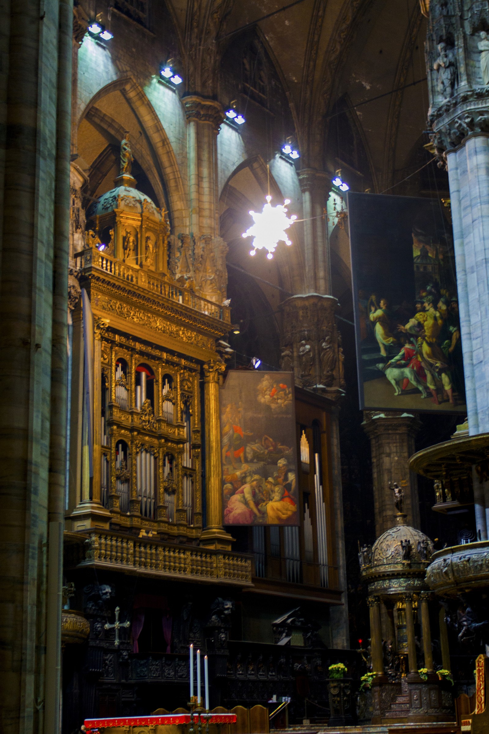 Inside Cathedral Milan