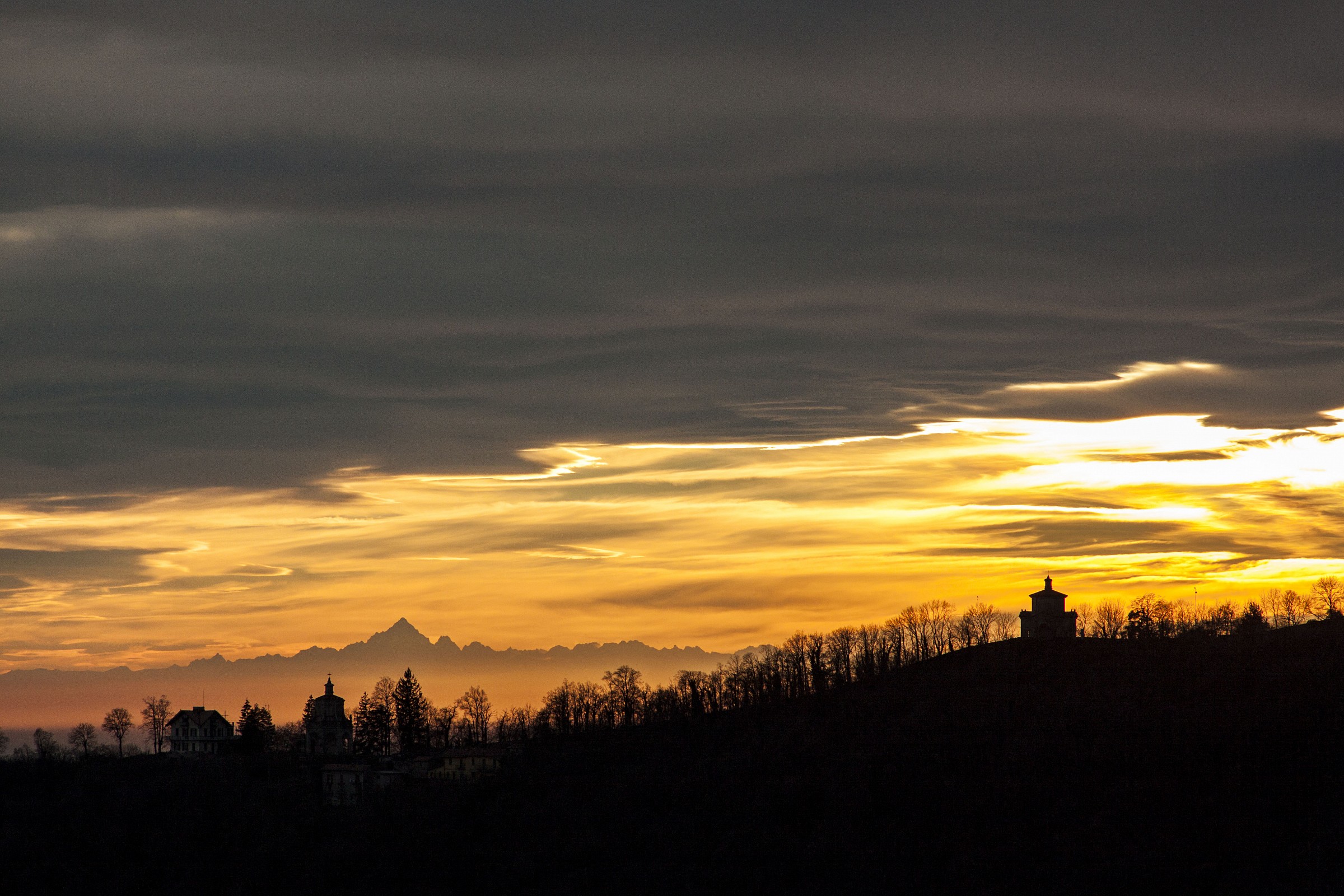 Là verso il Monviso..