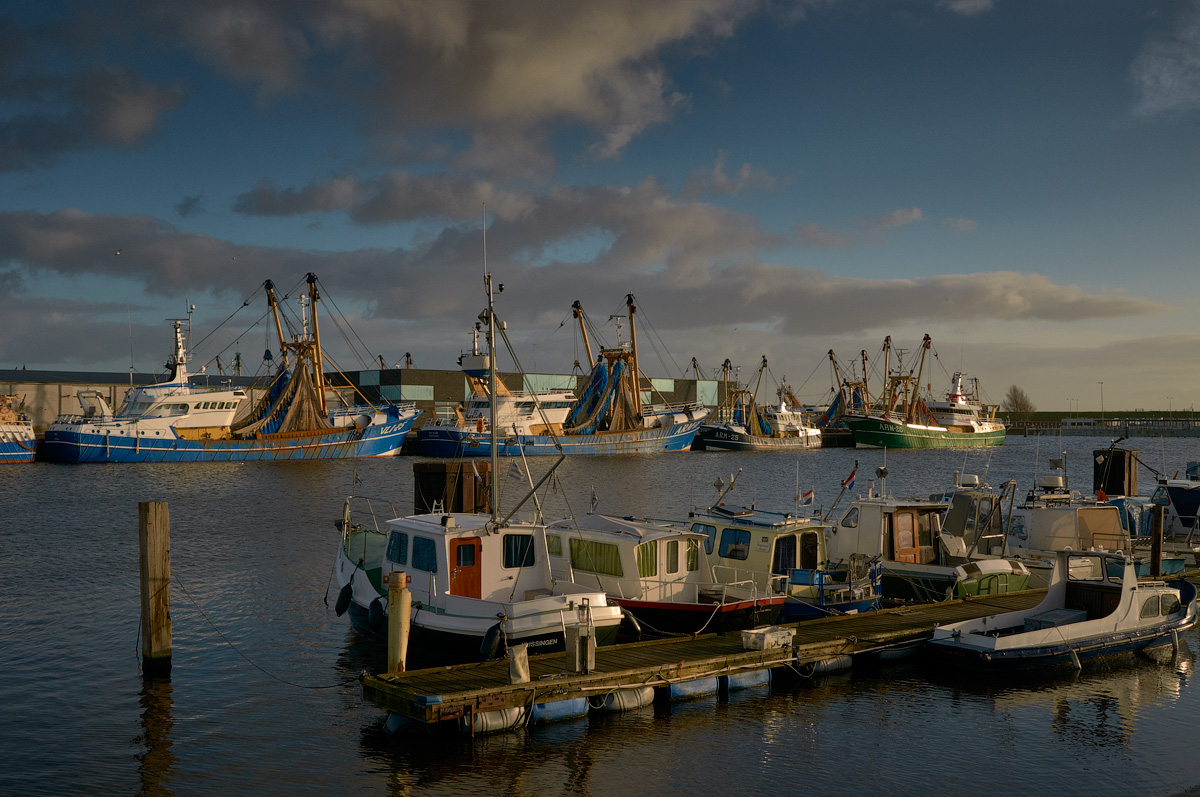 Pescherecci a riposo