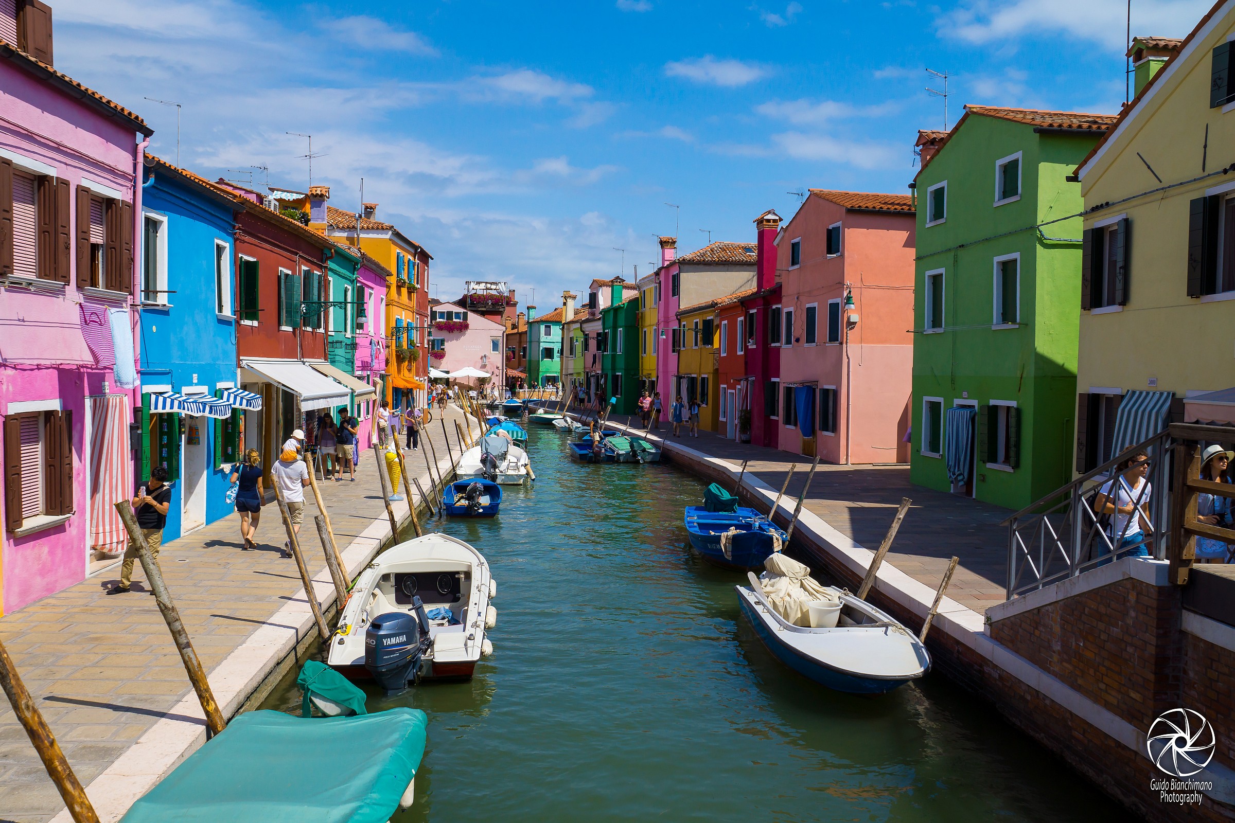 The colors of the island of Burano