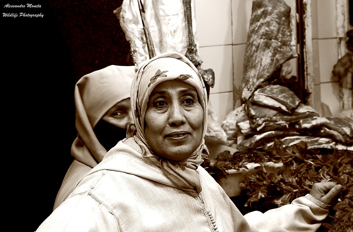 At the market in Marrakech