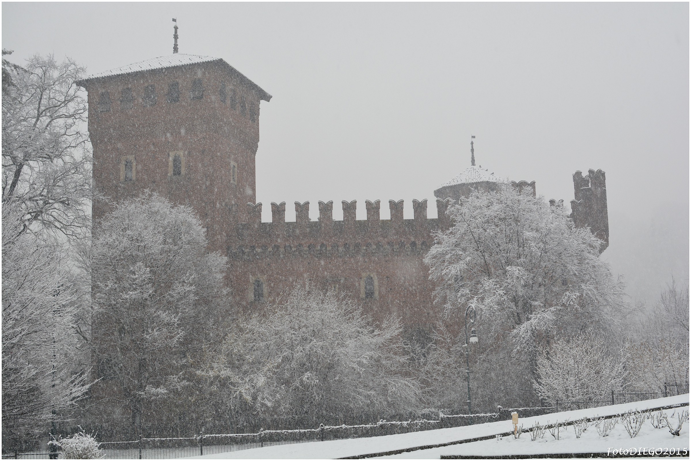 La Rocca e la neve