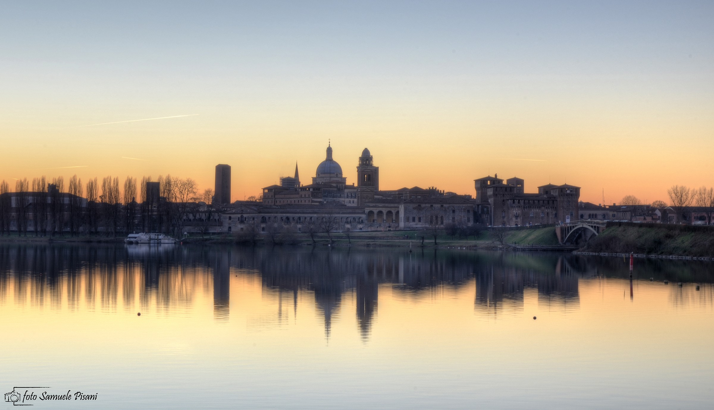 Mantova al tramonto