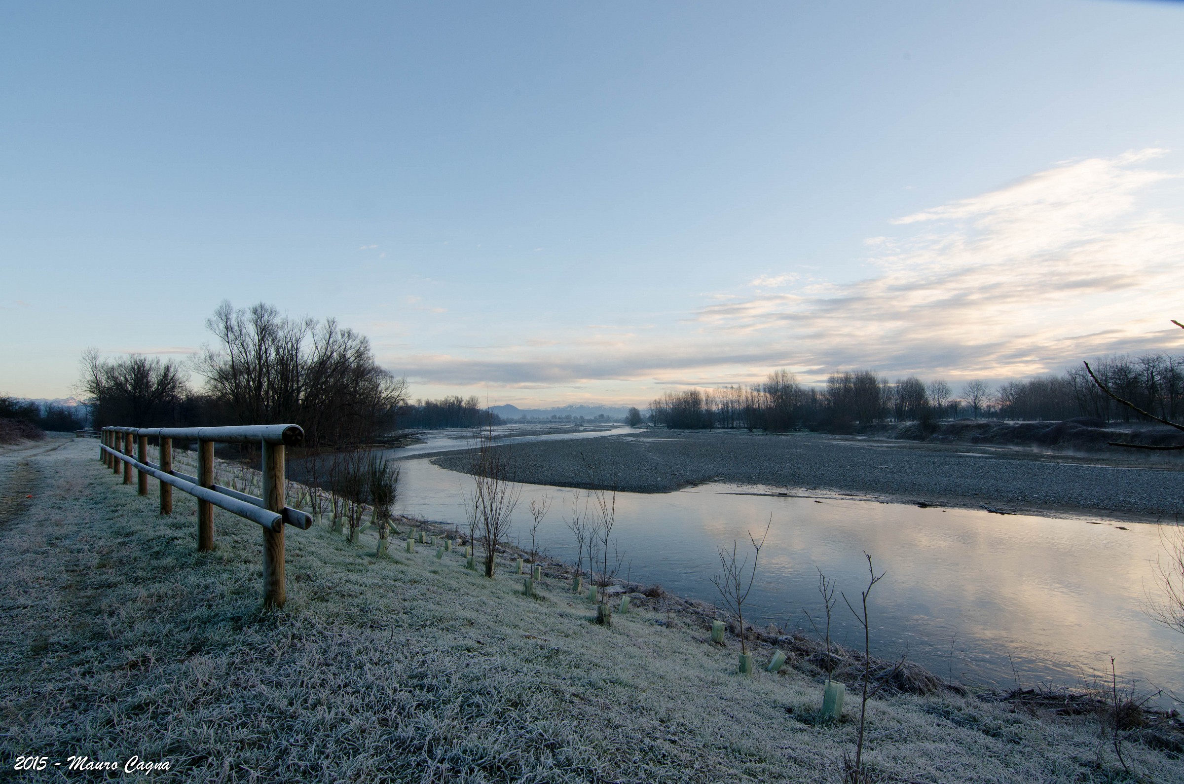 Alba sul fiume Serio #2