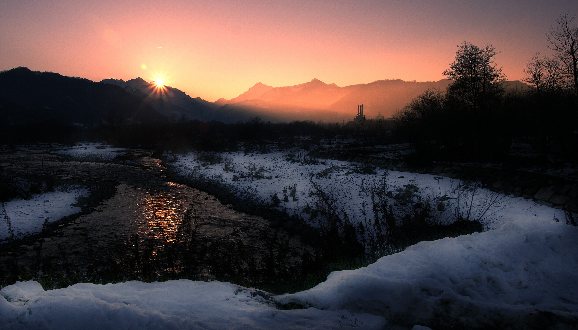 The last ray of sunshine.