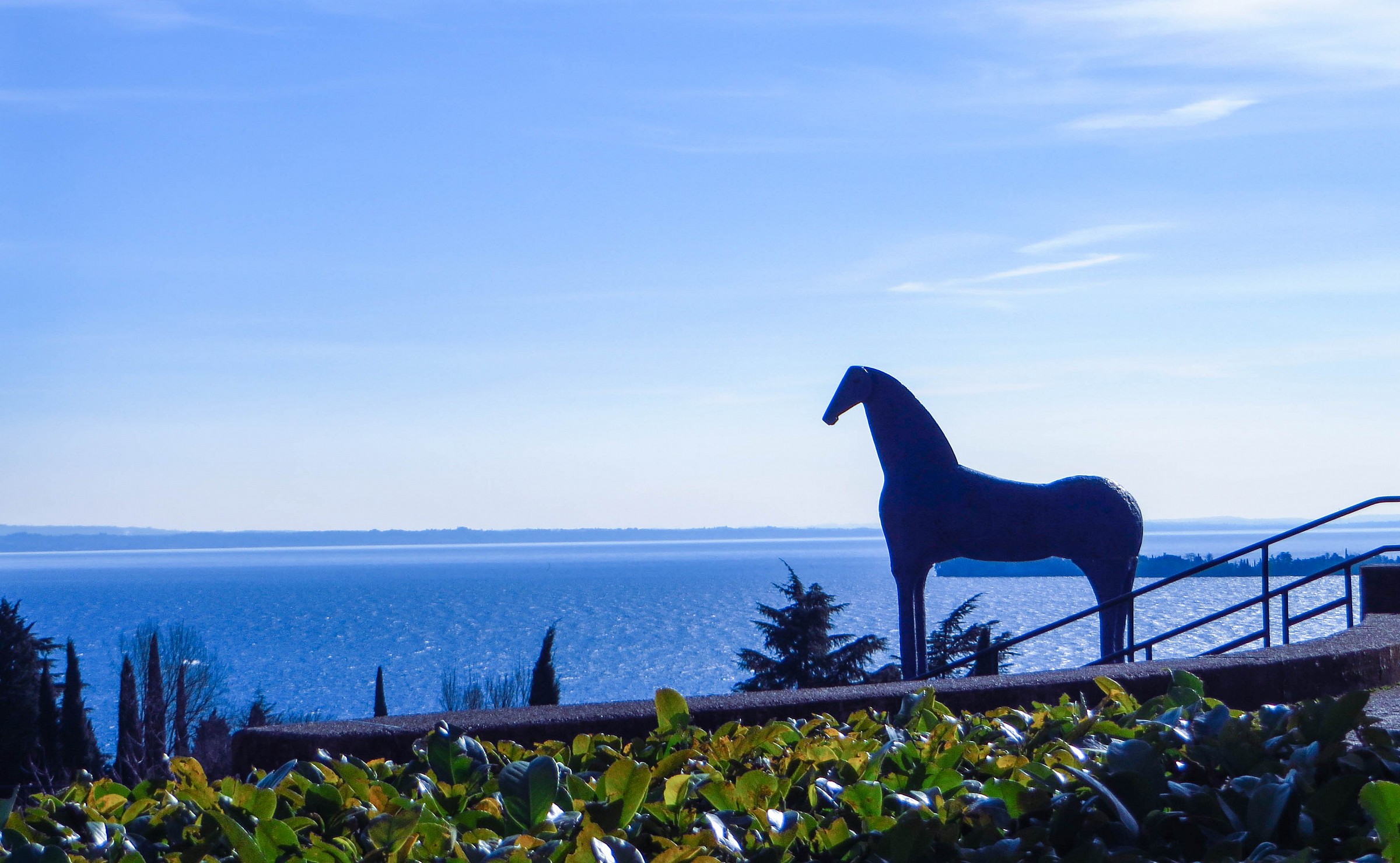 Vista dal Vittoriale