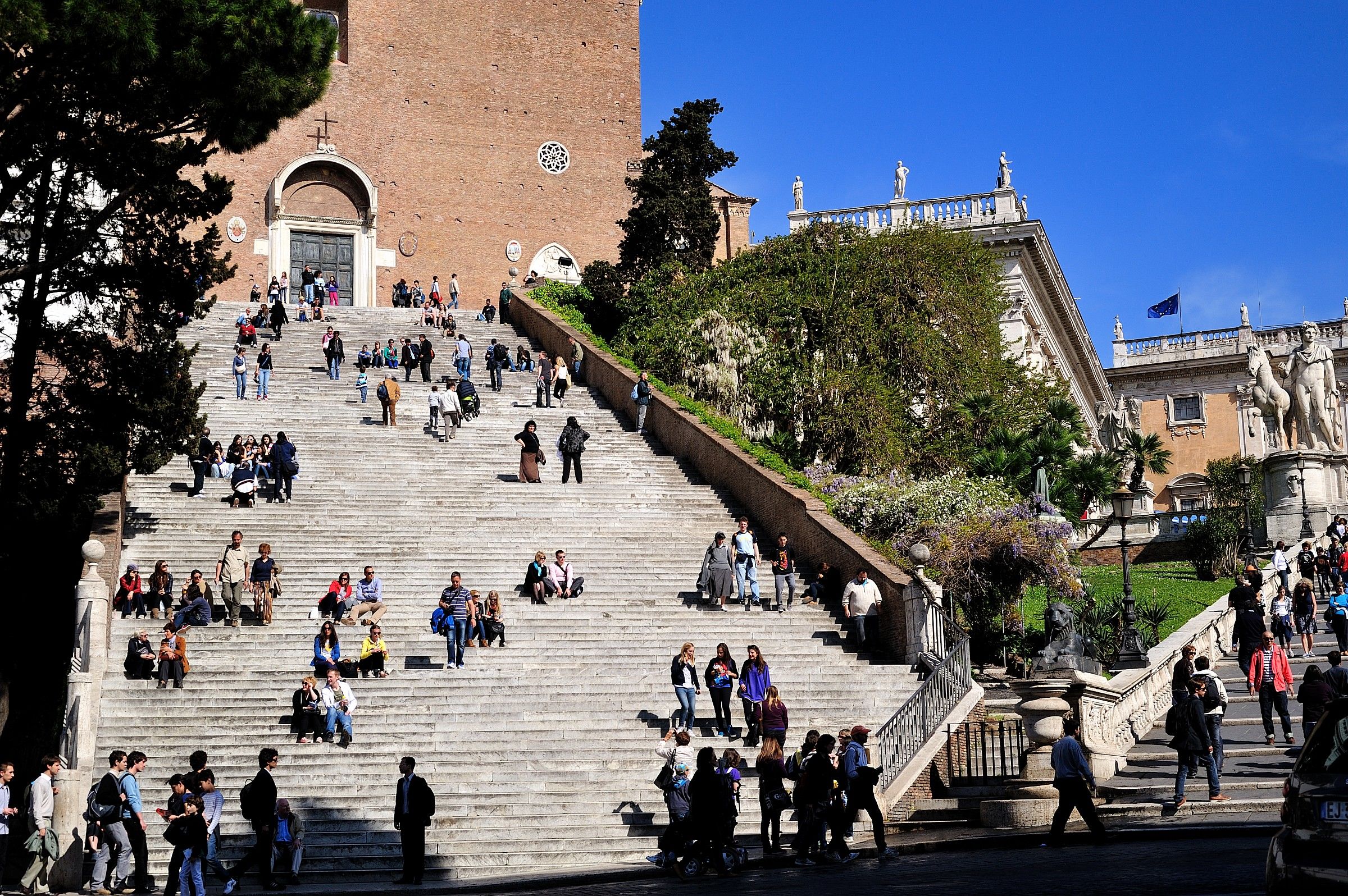 Roma Campidoglio-Scalinata dell'Aracoeli