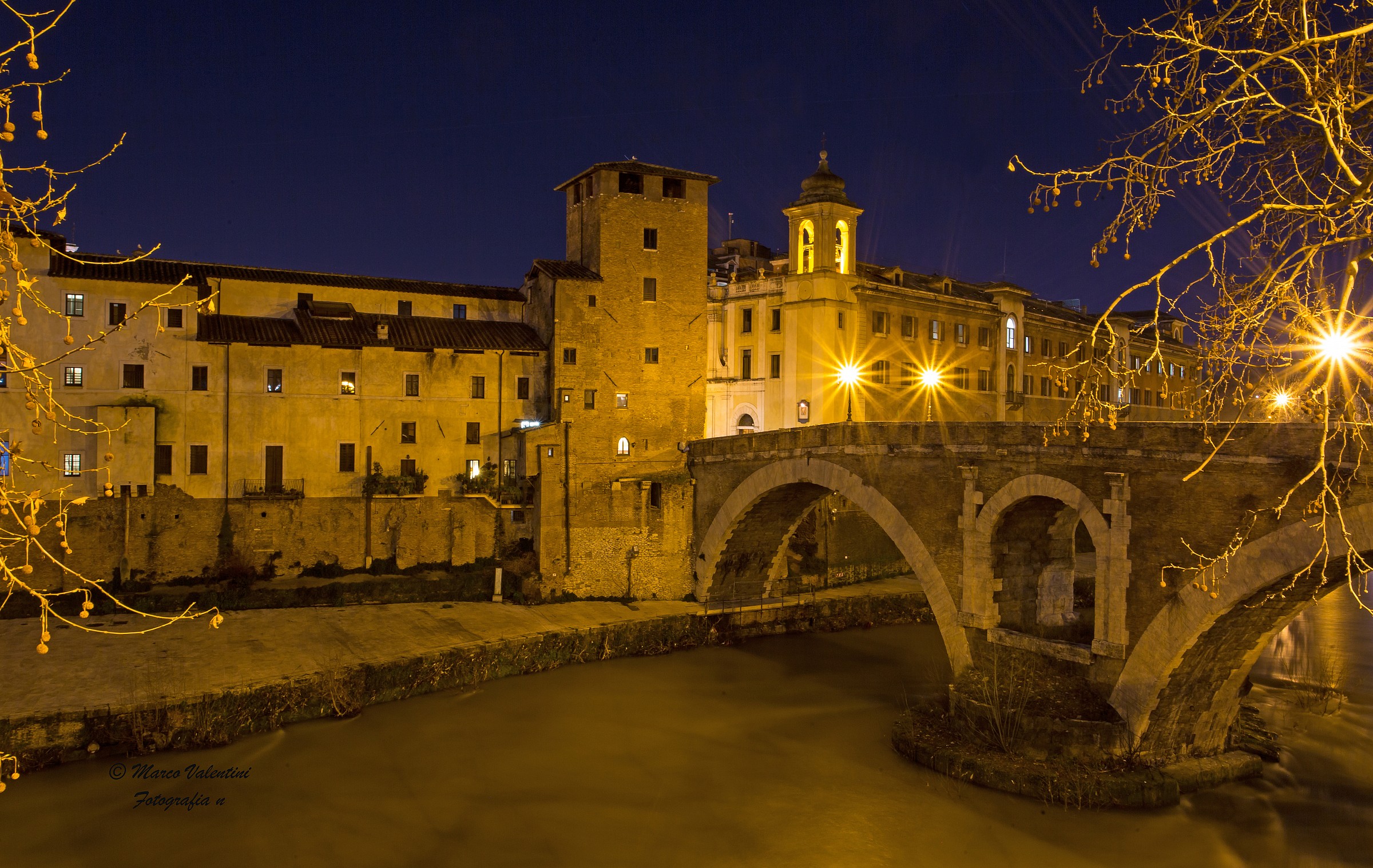 Roma...la notte - Ponte Fabricio