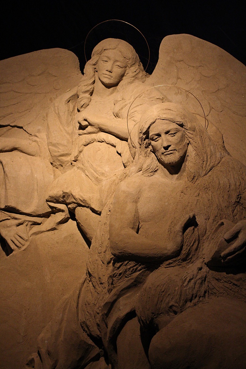 Presepe di sabbia Torre Pedrera 2014