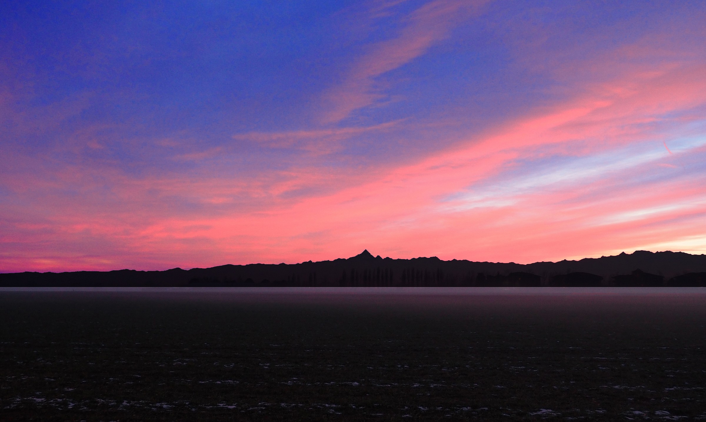 Rosso di sera... bel tempo si spera.