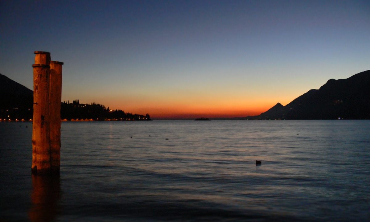 Tramonto a Malcesine