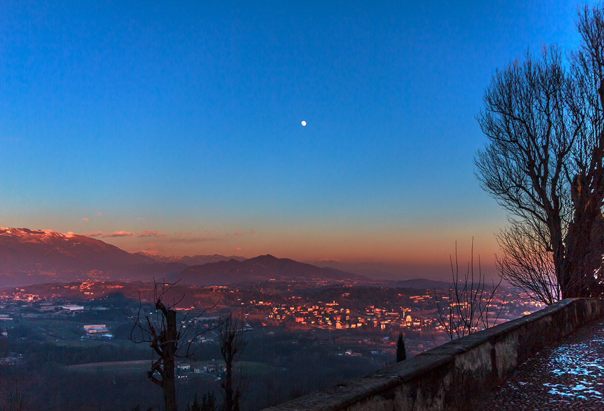 Tramonto da Montevecchia
