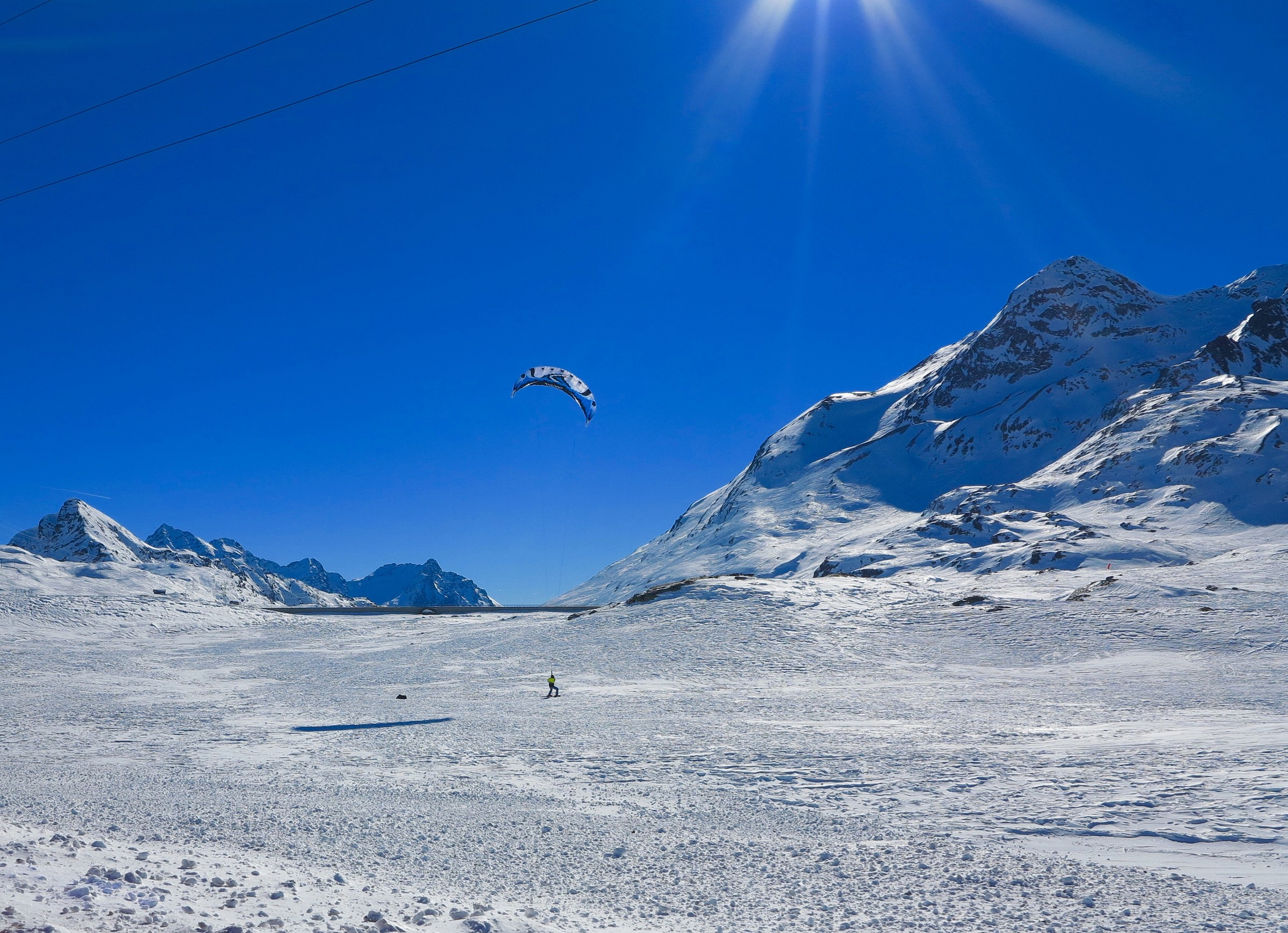 in flight in a fantasy world