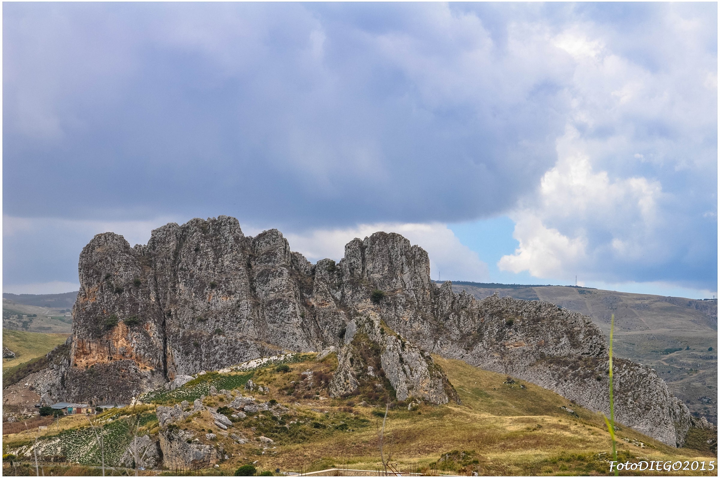 The rocks of Caltabellotta