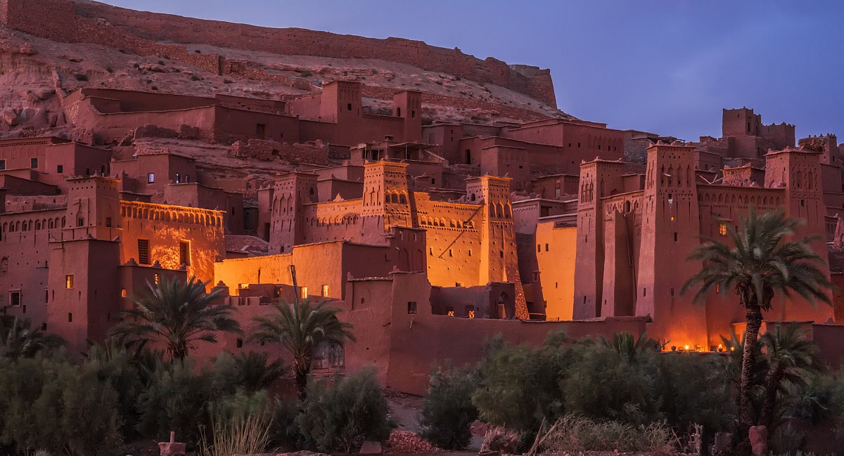 The lights of the kasbah