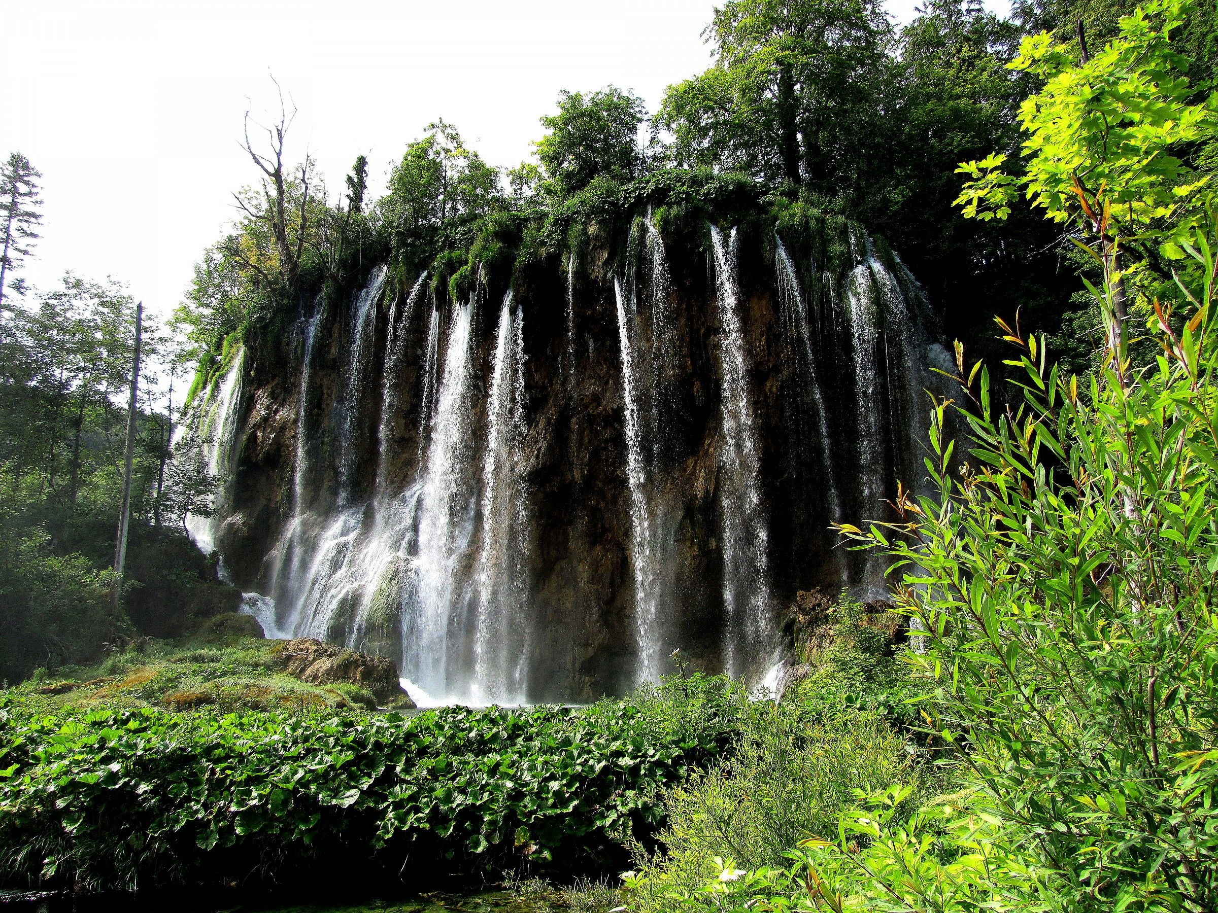 Altra cascata a Plitvice-Croazia