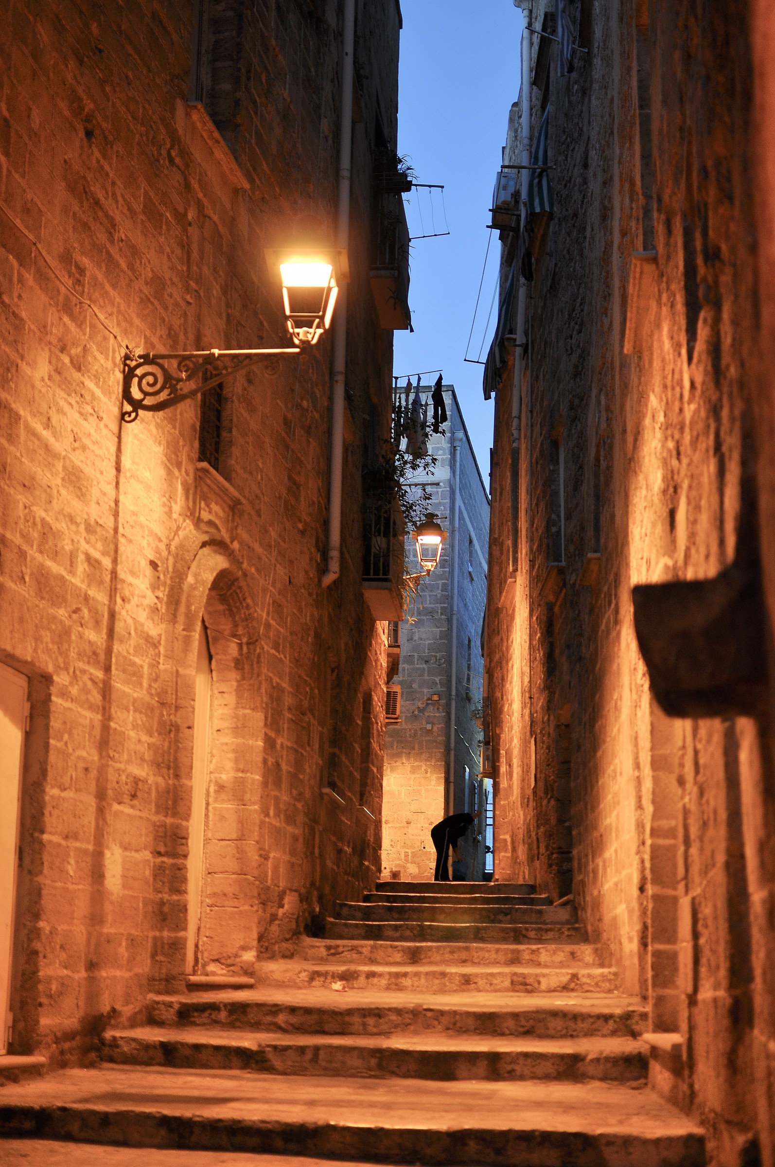 Steps of the historic center