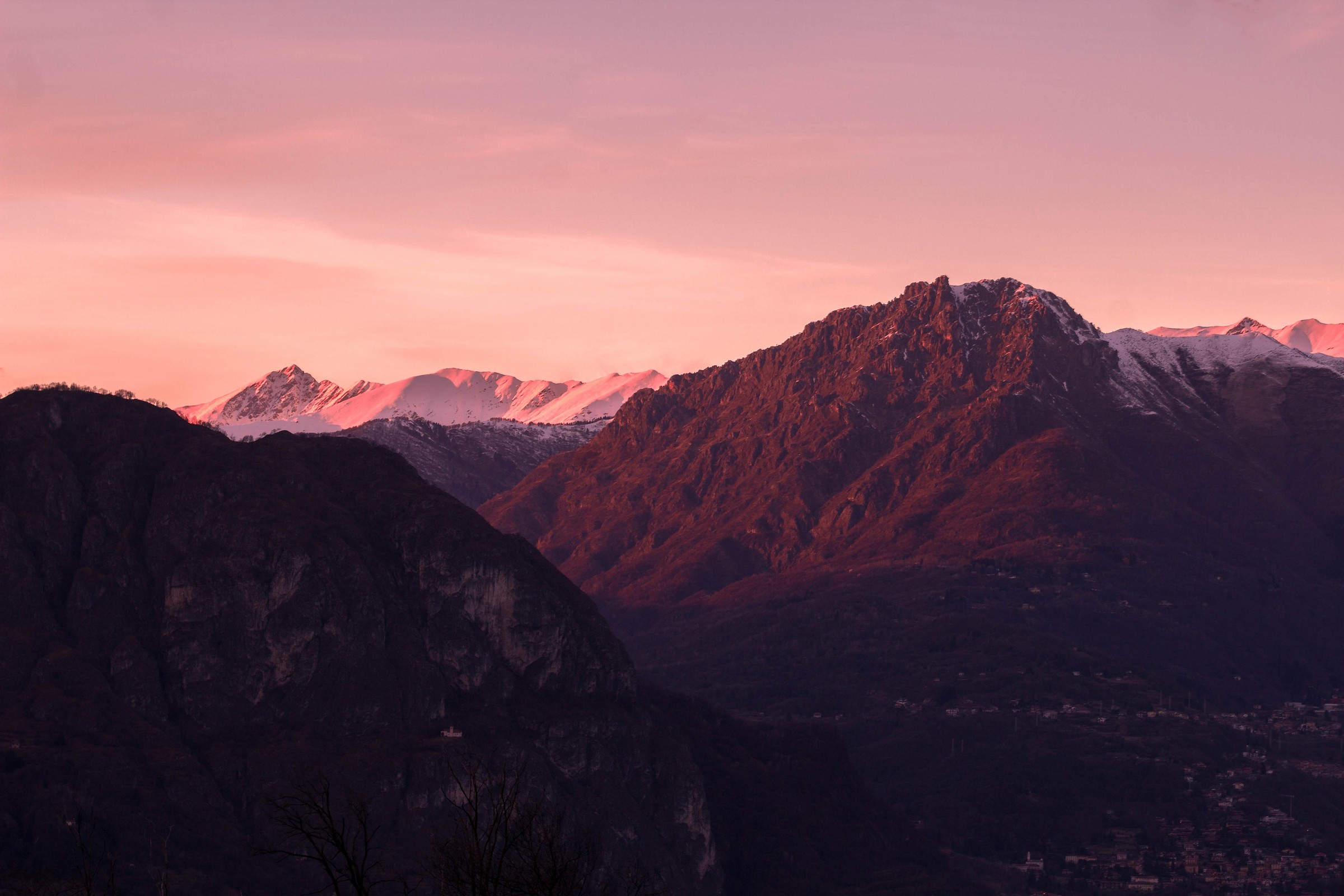 View from Ghisallo, Bellagio
