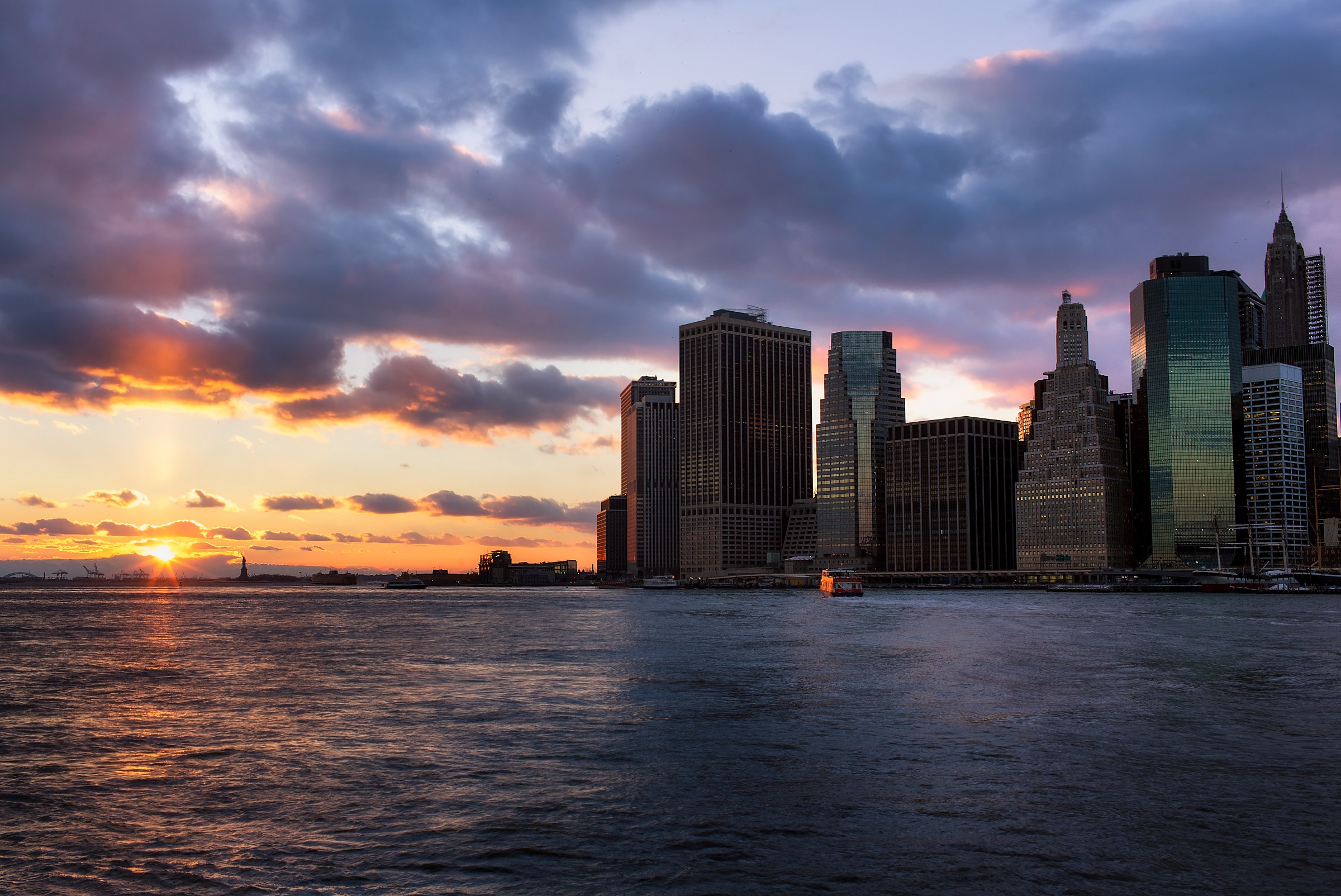 Lower Manhattan Sundown