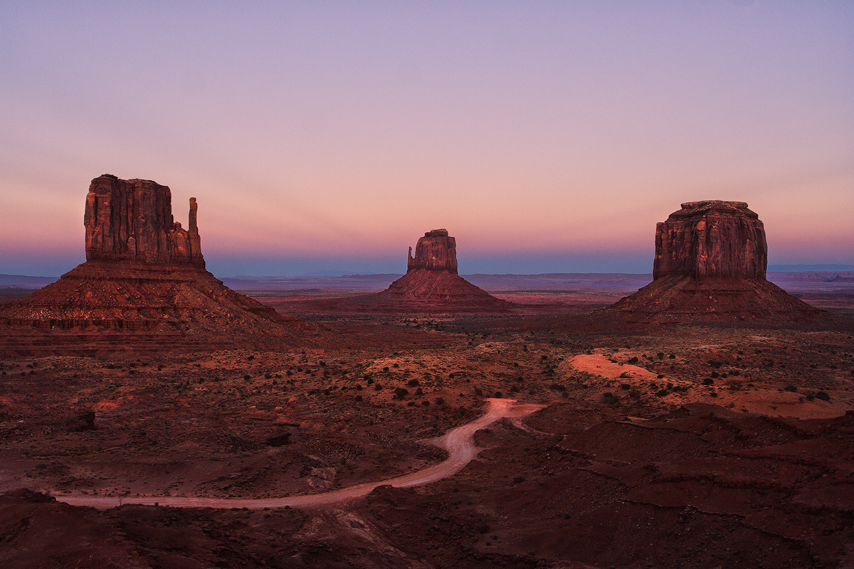 Monumet Valley - Tramonto