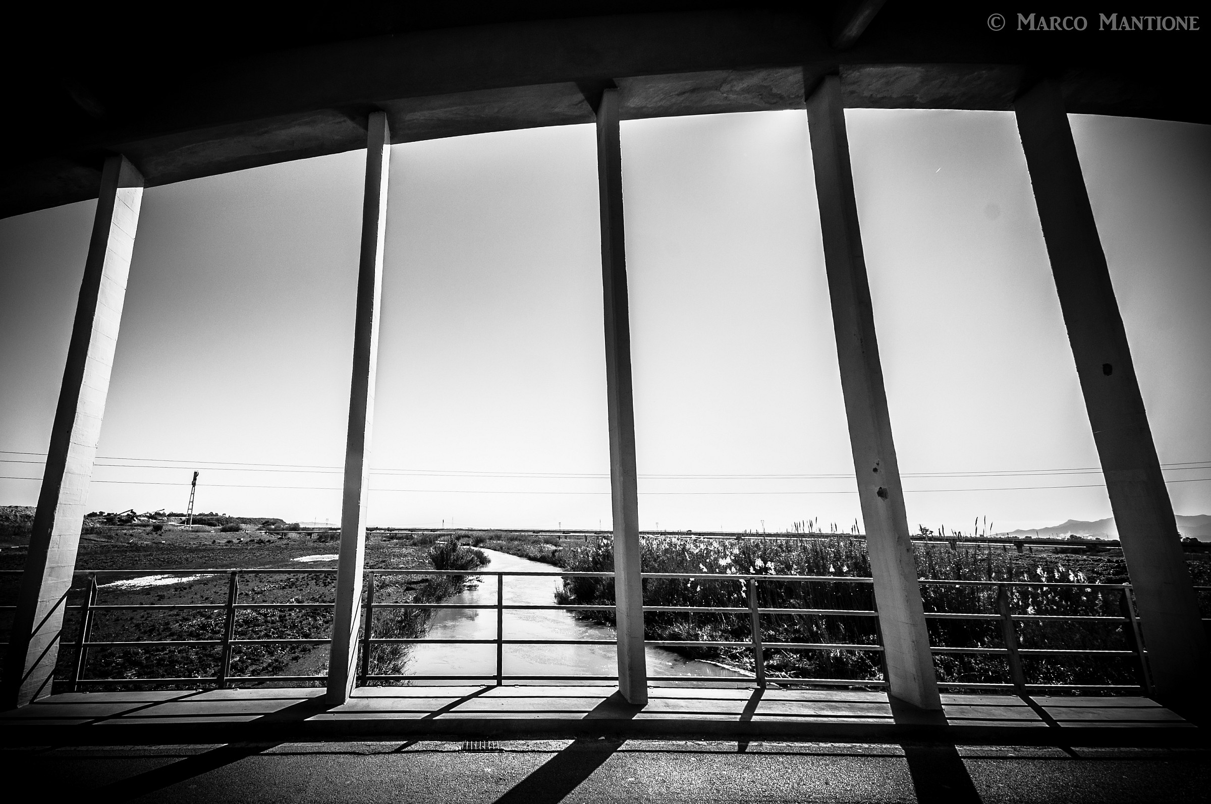 View from the bridge