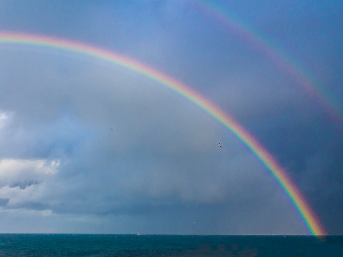 E all'improvviso l'arcobaleno...