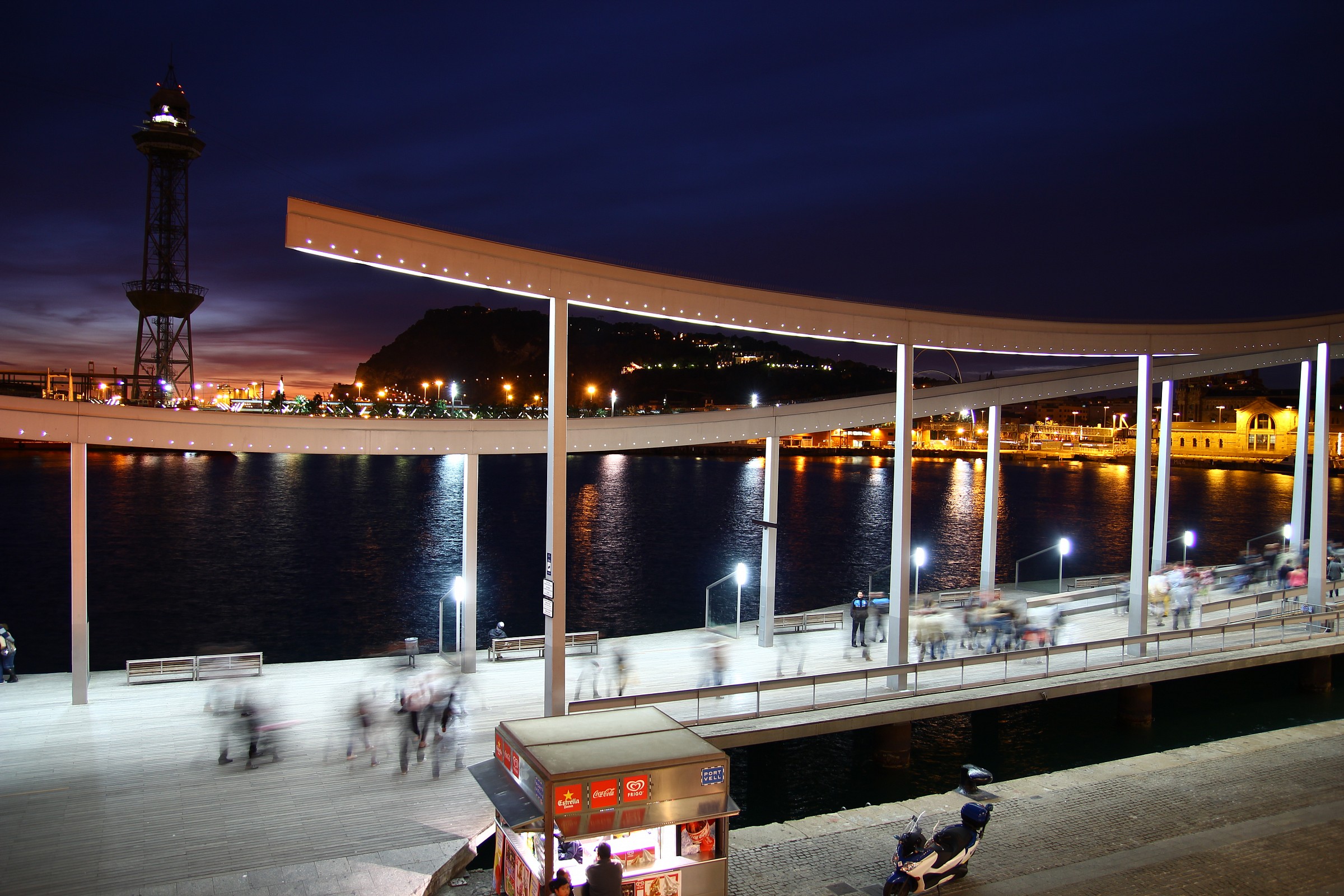 Barcellona panorama da Maremagnum