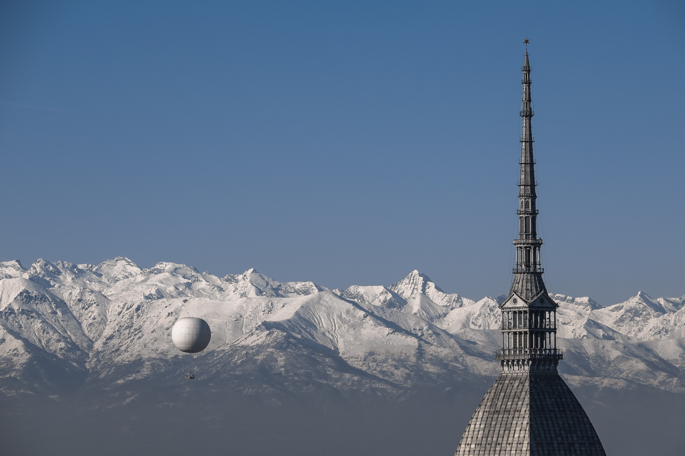 up in the air.................