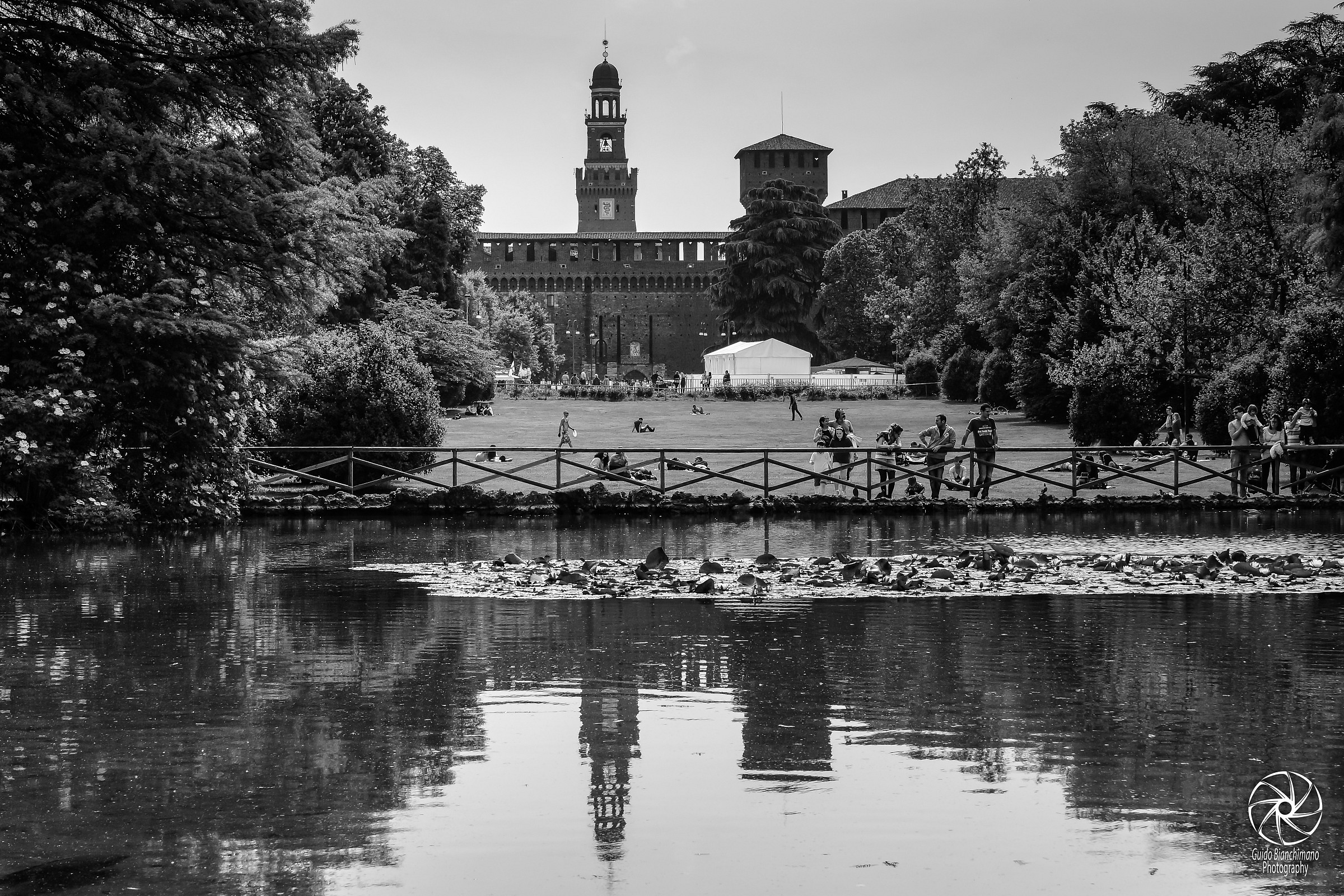 Sunday at the Castello Sforzesco
