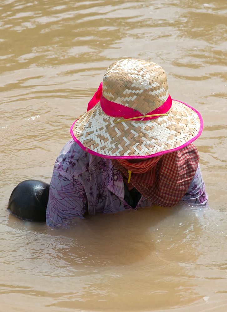 Working in the water