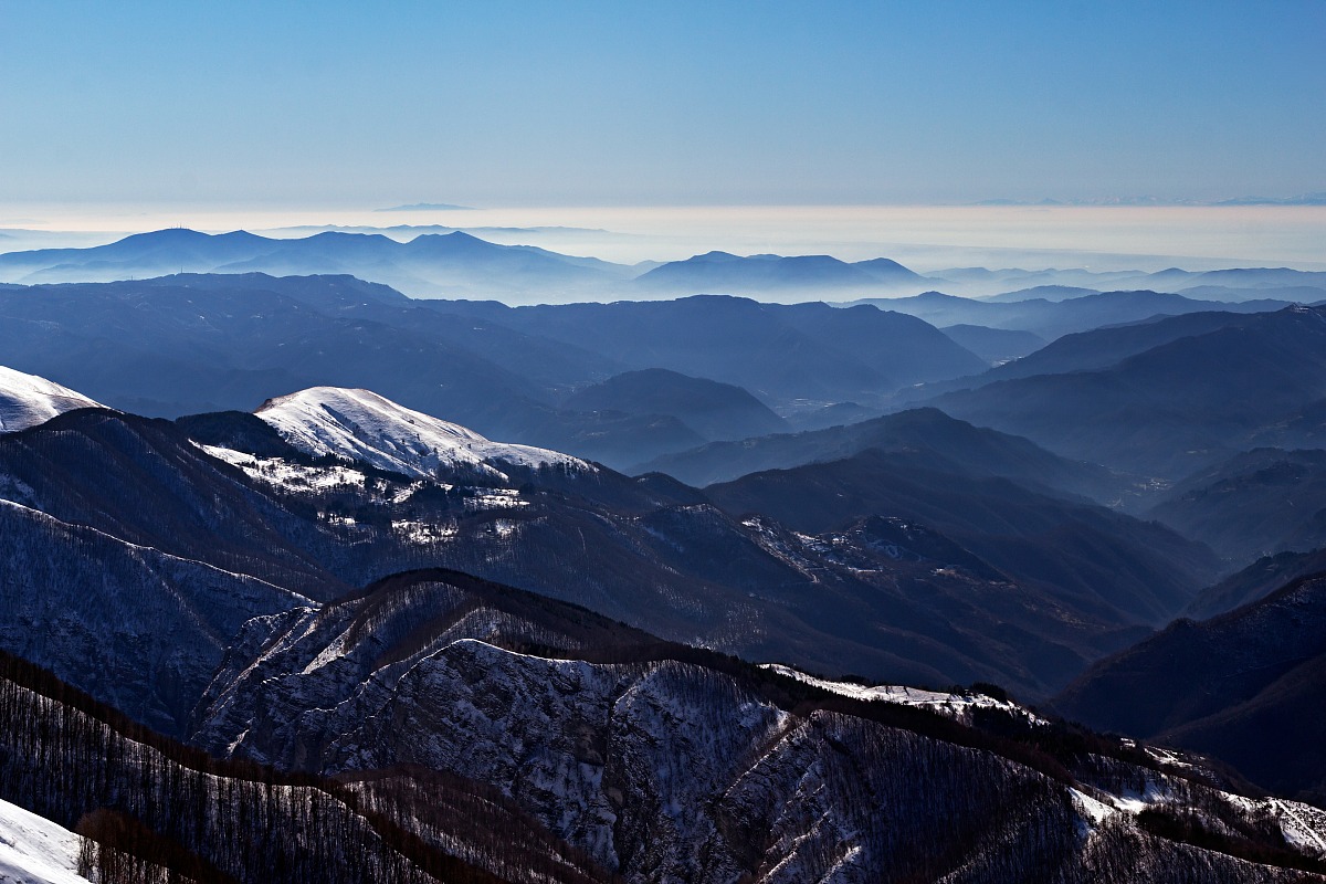 Panorama dall'Abetone