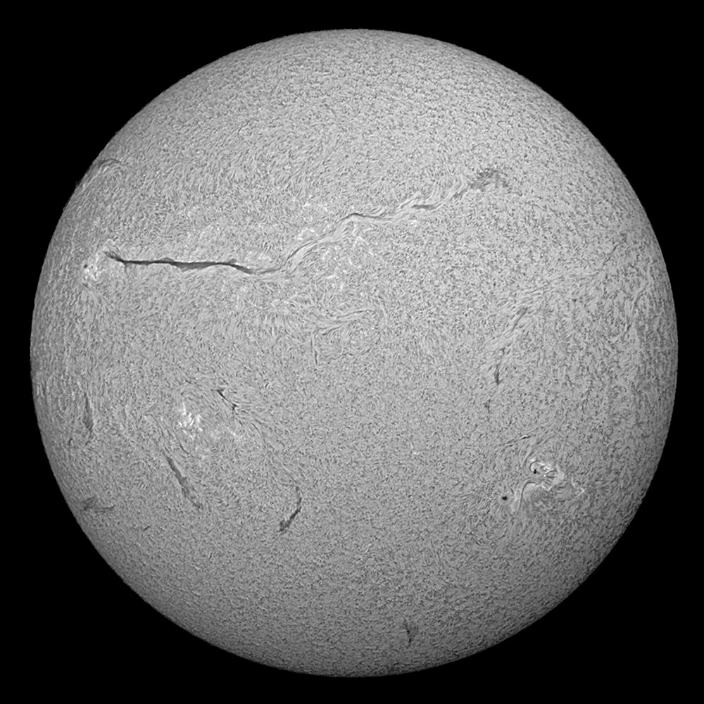 Sole H-Alpha 11 Febbraio 2015