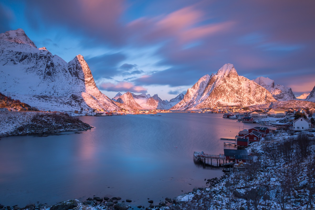 Sunrise on Reine # 1