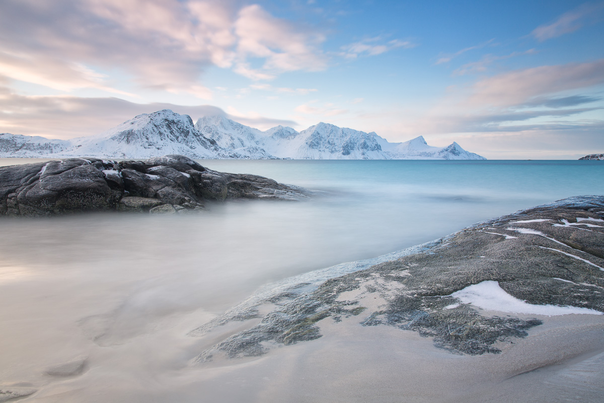Sand and water blending