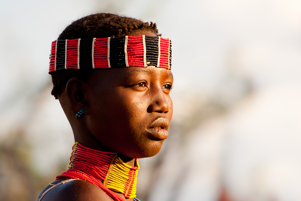Sun in her eyes - Faces of Ethiopia