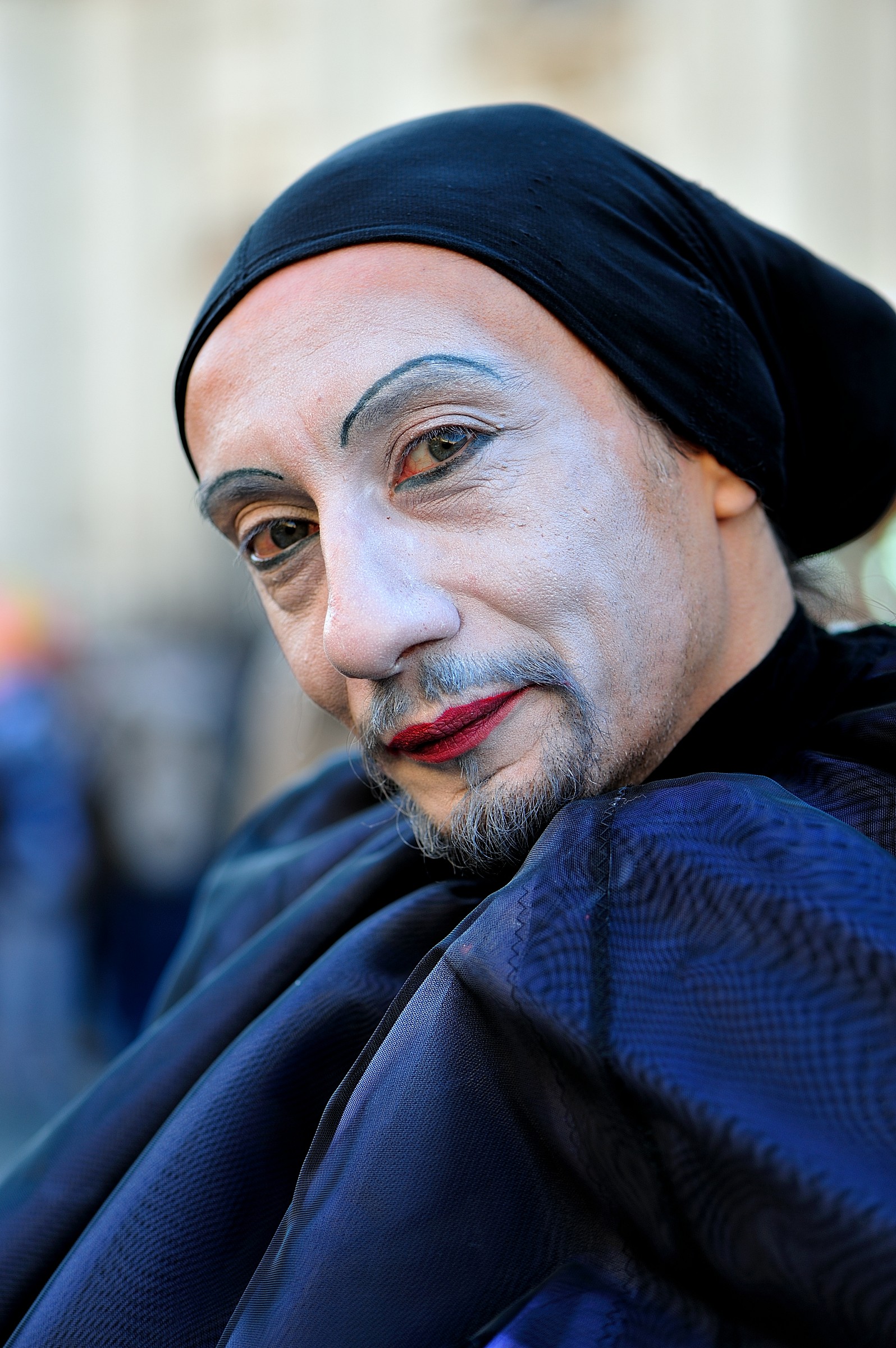 E' lo stesso clown fotografato 6 anni fa