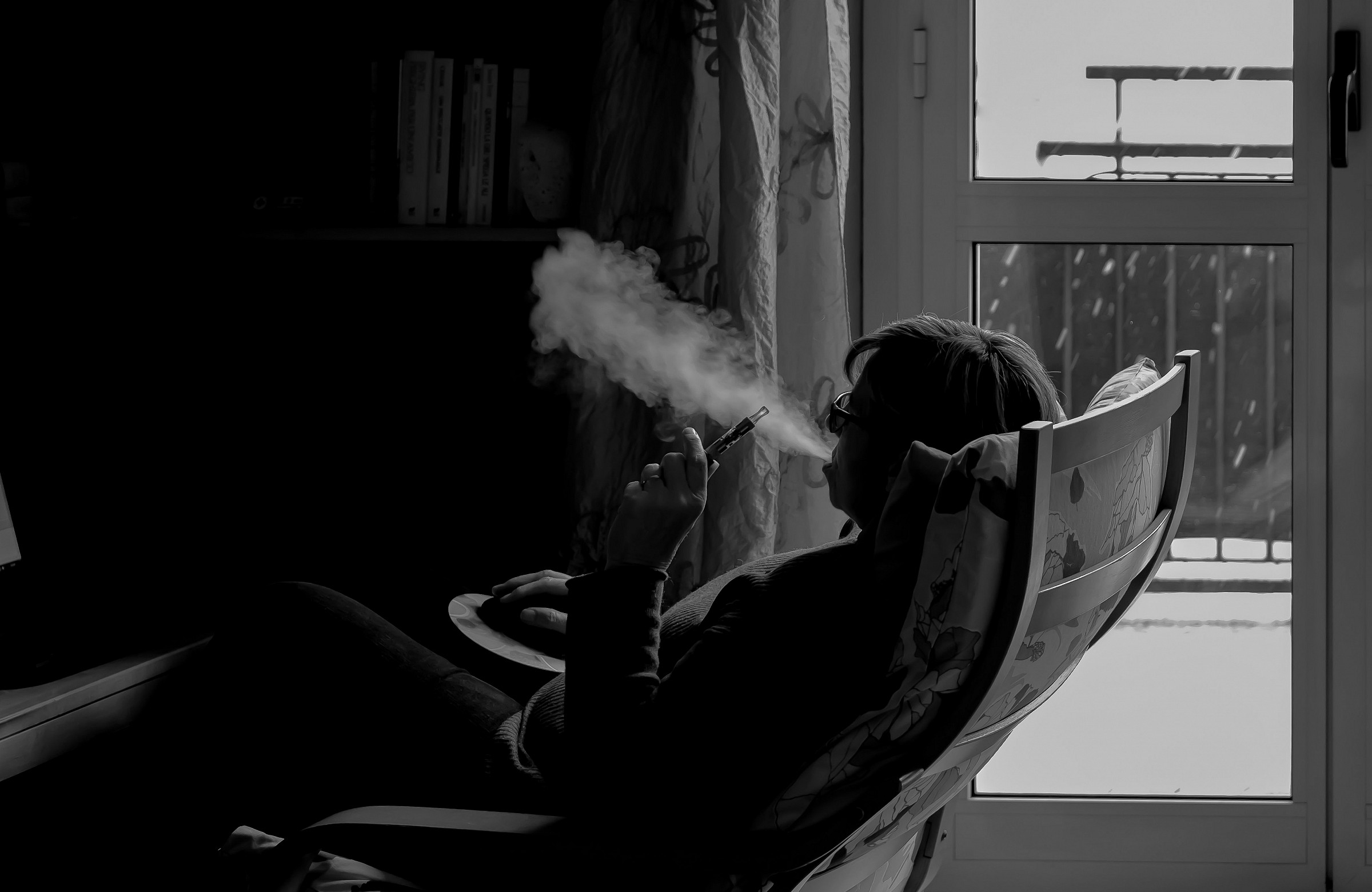 Total relaxation in a winter afternoon