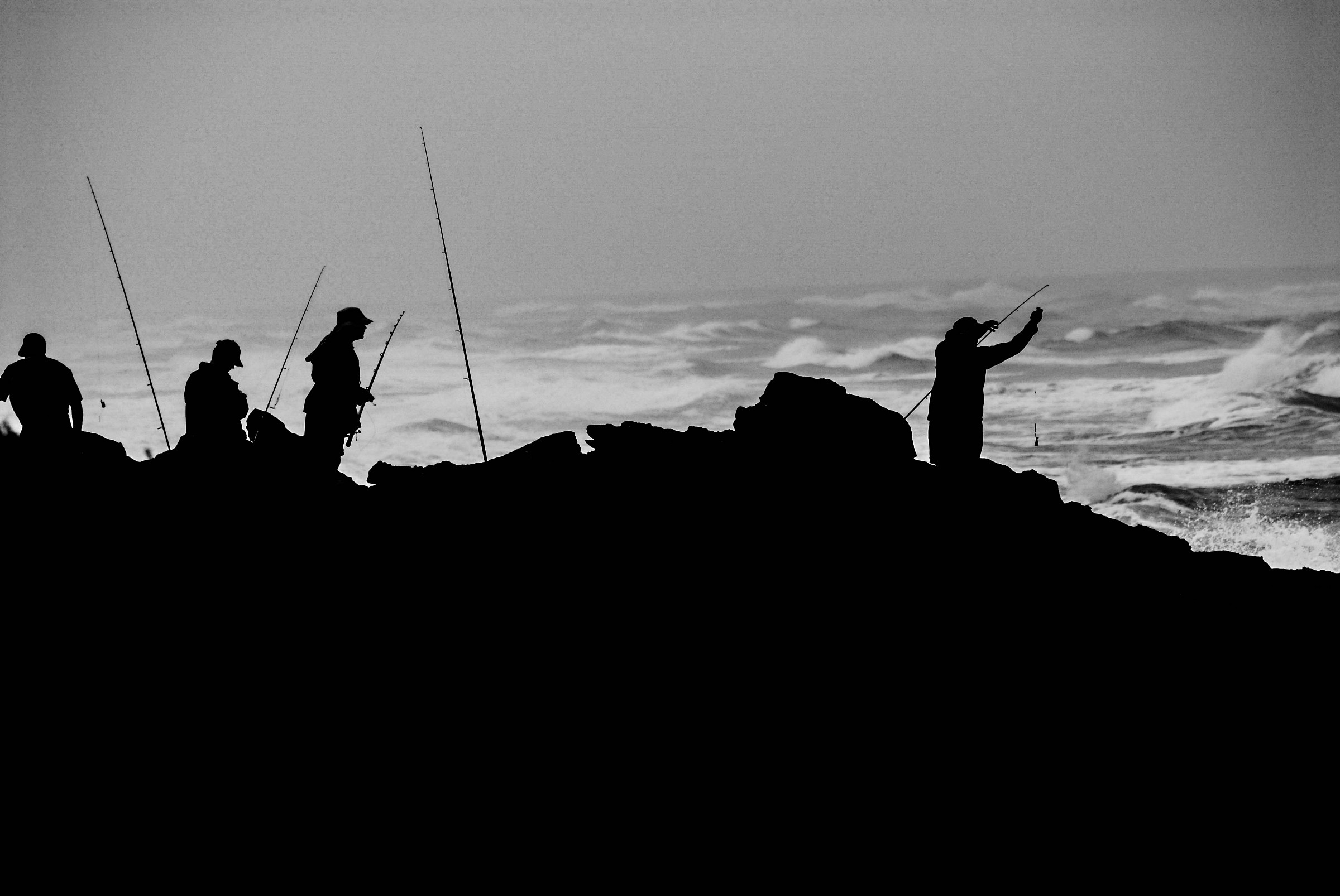 fishermans in Cape peninsula