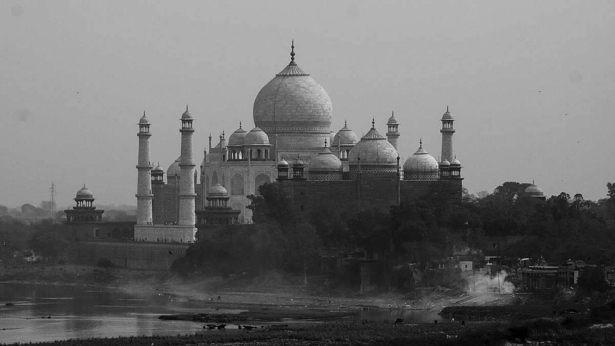 Taj Mahal Mausoleo in Agra, India