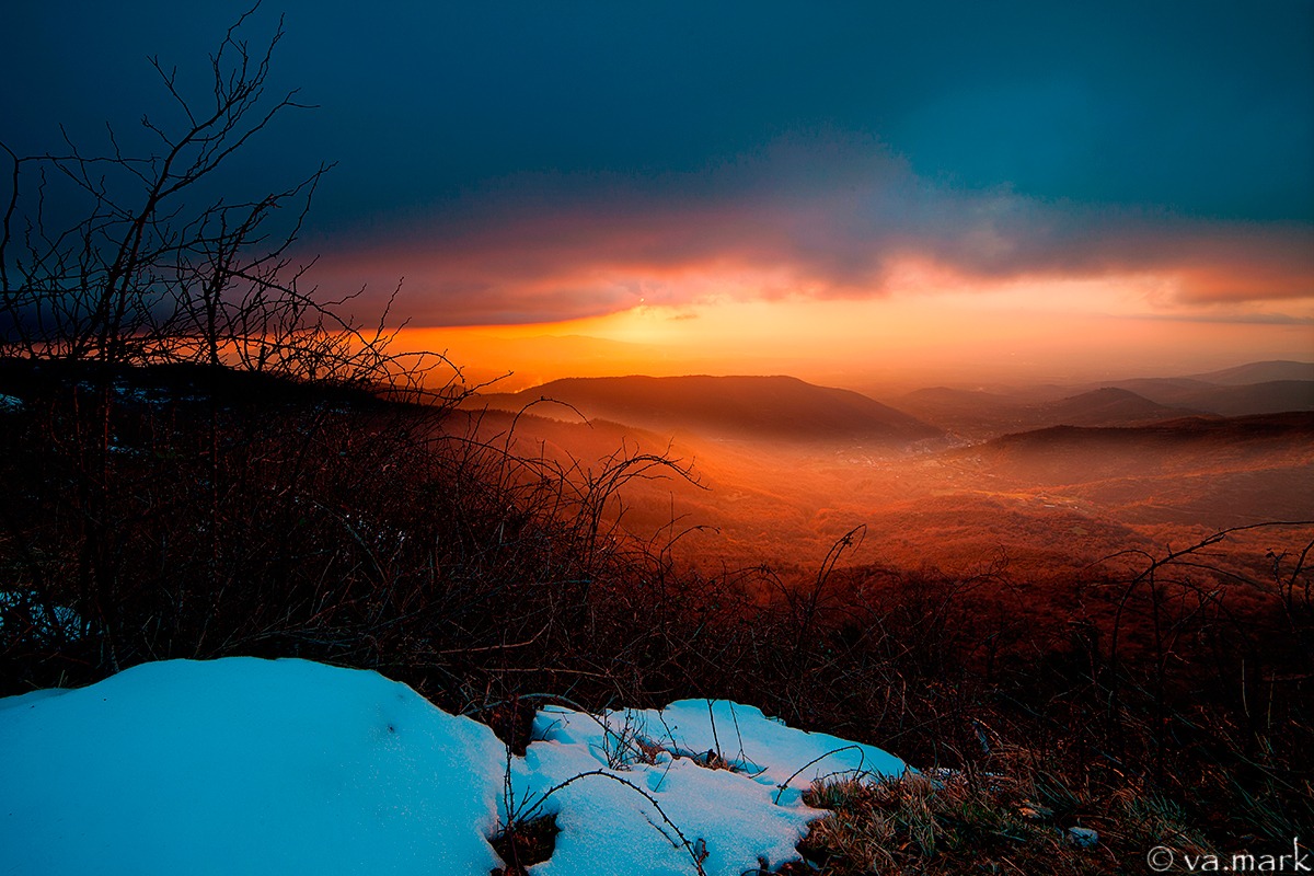 Sunset from Guadagnolo