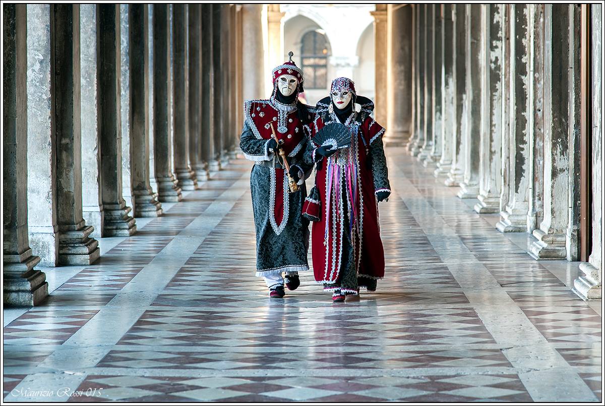 Sotto i portici di Venezia