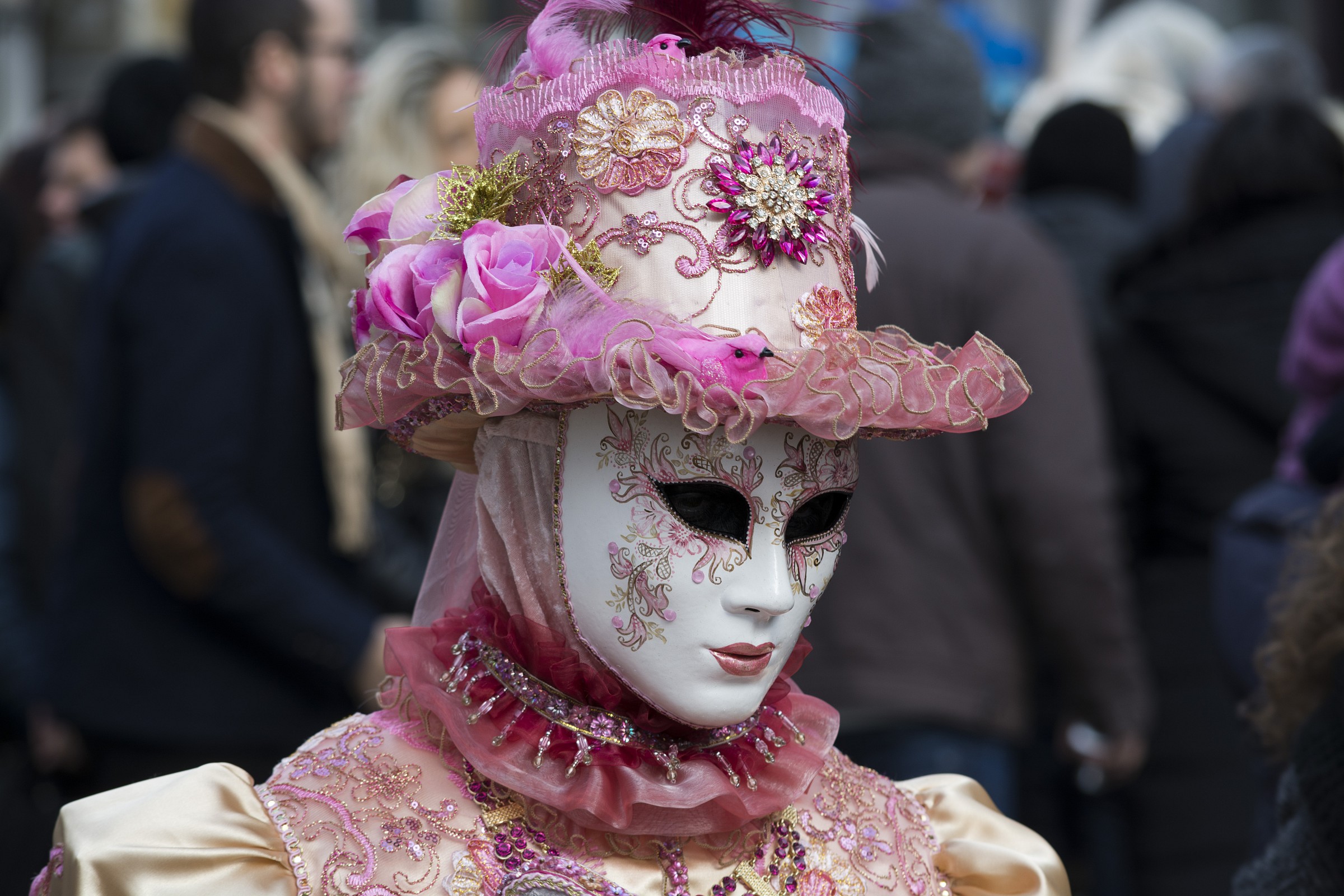 Mask of Venice's carnival